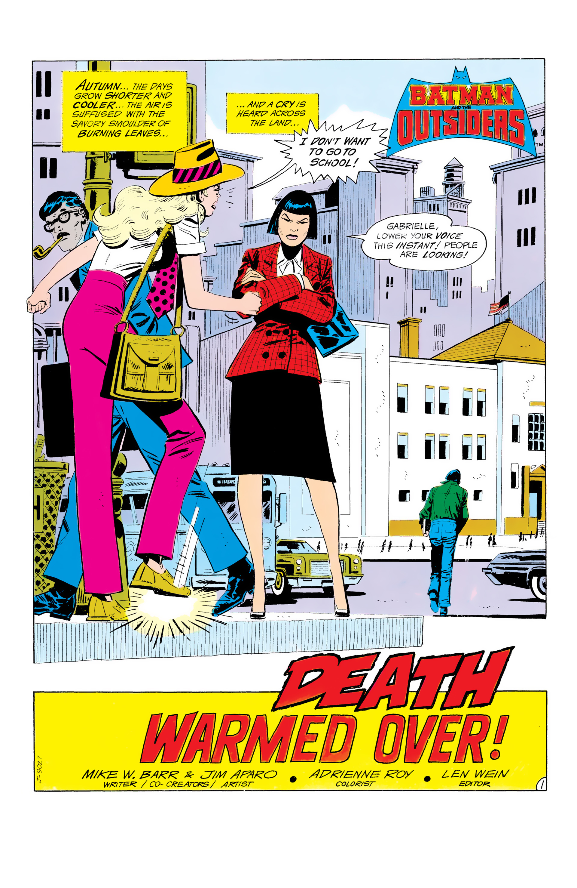 Read online Batman and the Outsiders (1983) comic -  Issue #6 - 2