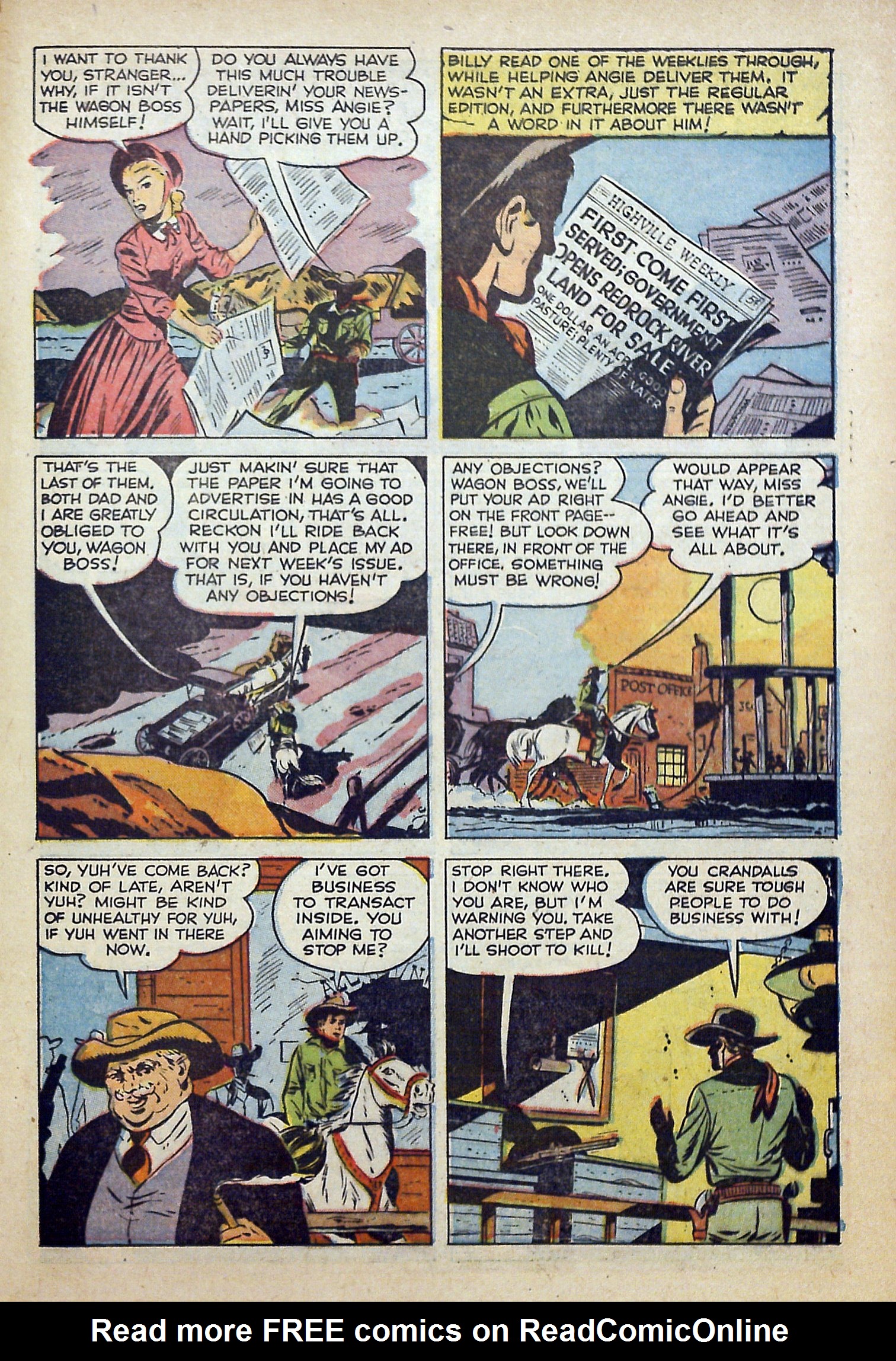Read online Billy the Kid Adventure Magazine comic -  Issue #9 - 23