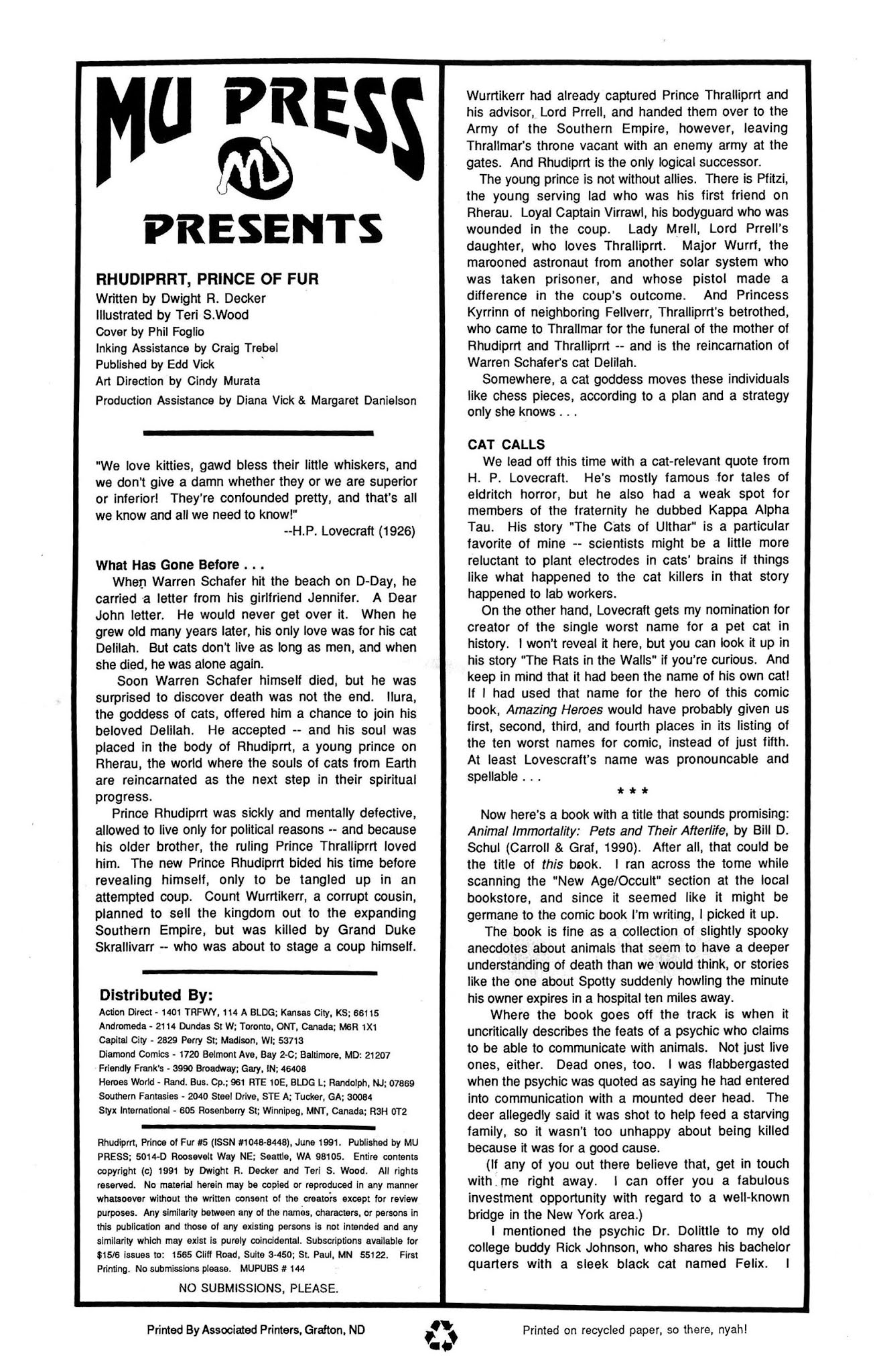 Read online Rhudiprrt, Prince of Fur comic -  Issue #5 - 2