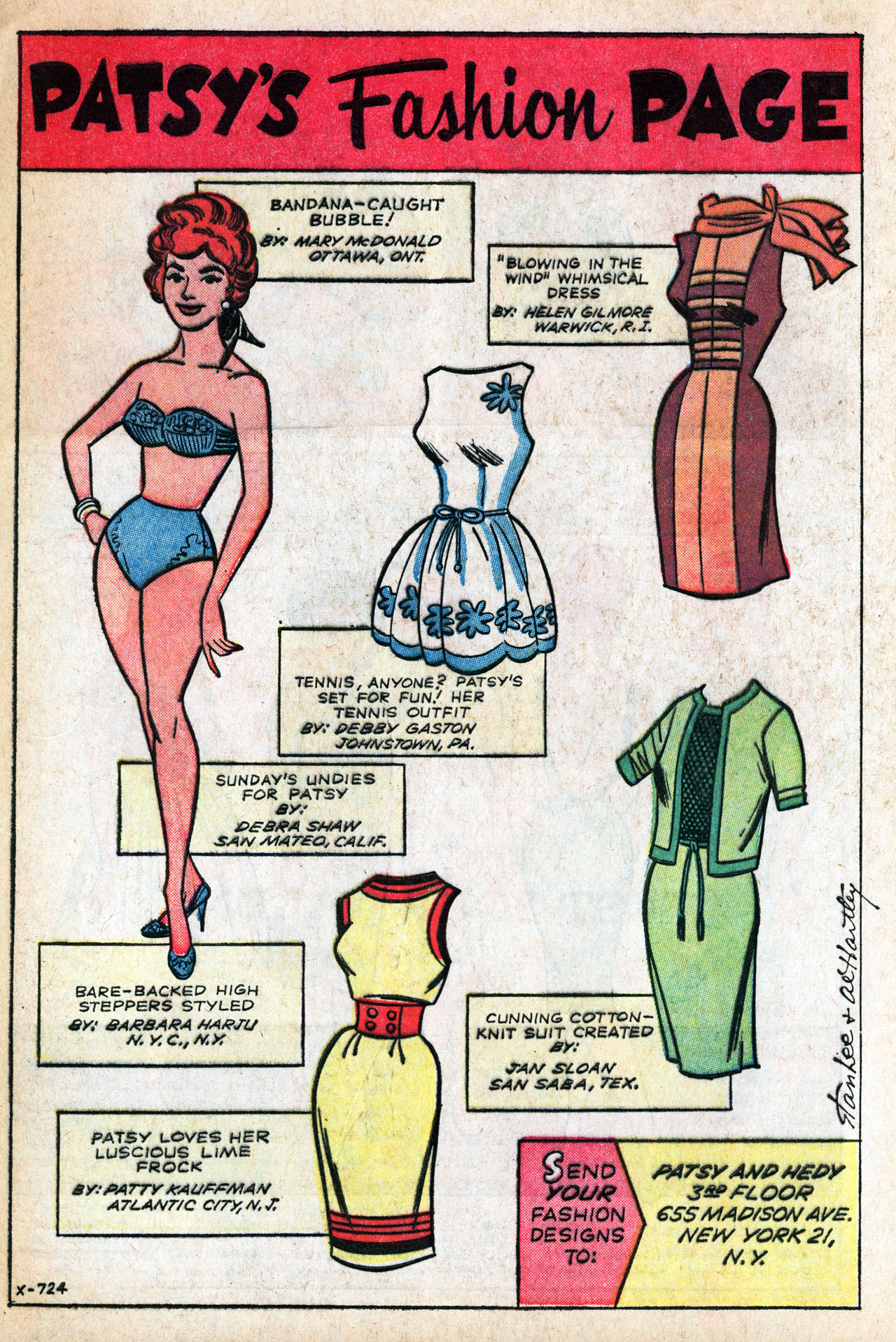 Read online Patsy and Hedy comic -  Issue #95 - 8