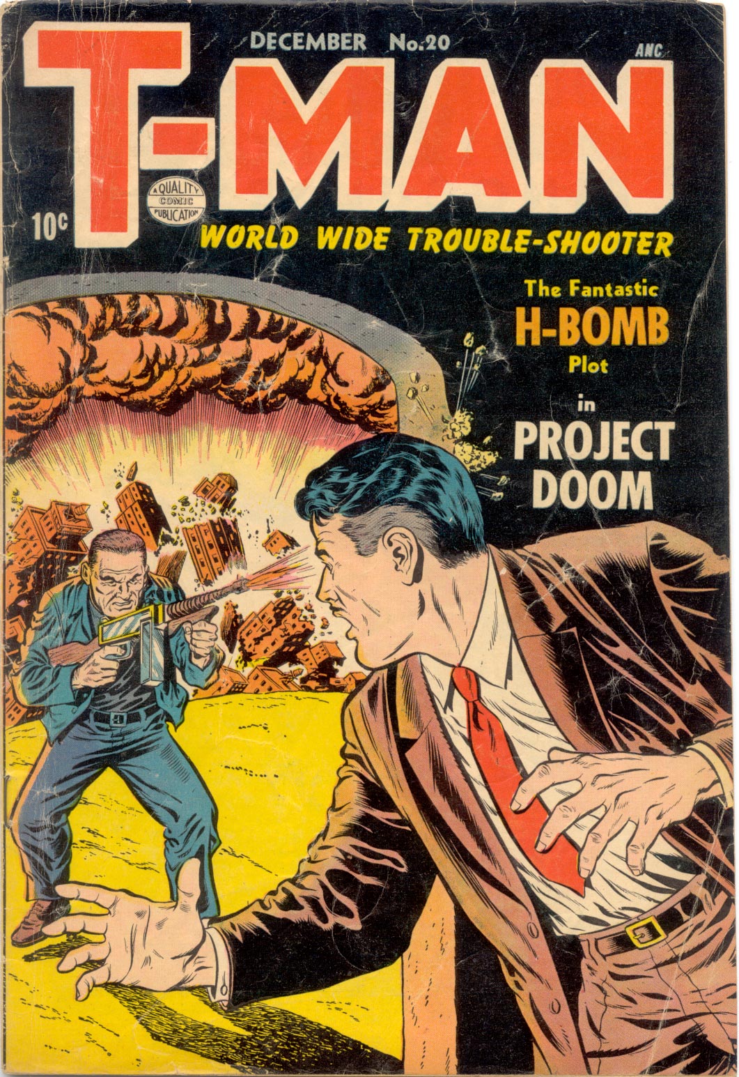 Read online T-Man: World Wide Trouble Shooter comic -  Issue #20 - 1