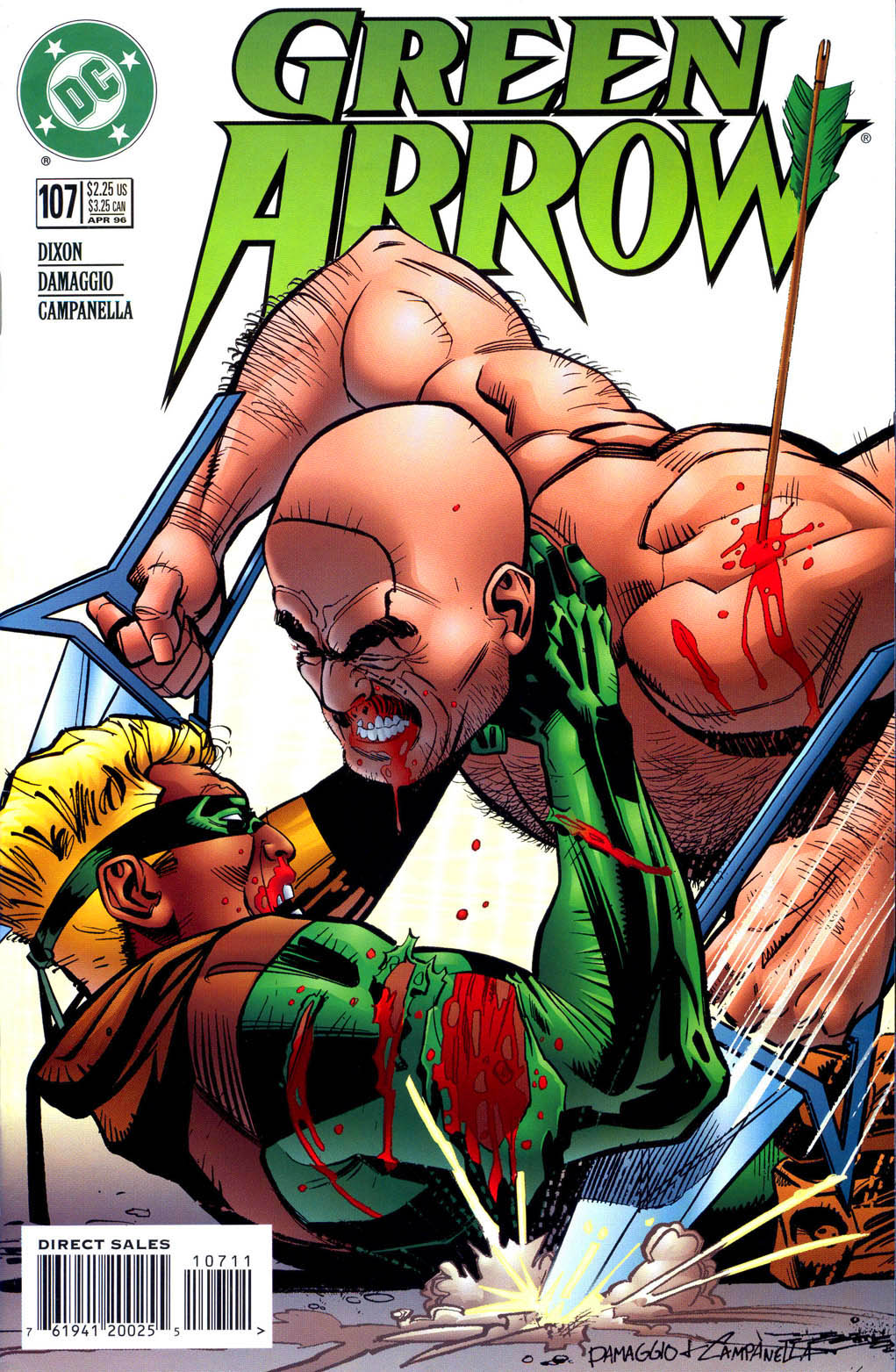 Read online Green Arrow (1988) comic -  Issue #107 - 1