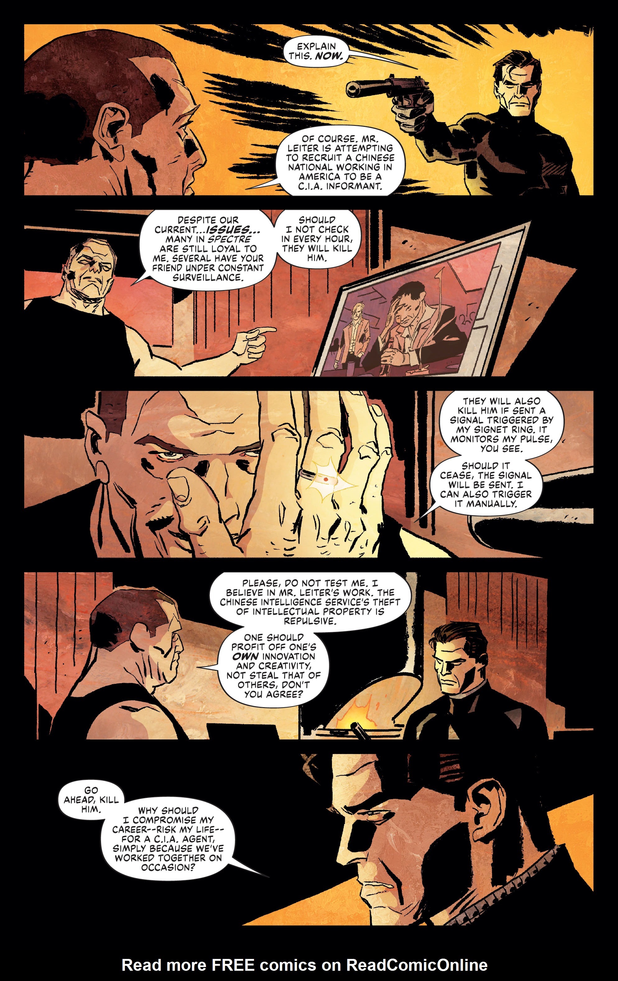 Read online James Bond: Agent of Spectre comic -  Issue #1 - 18
