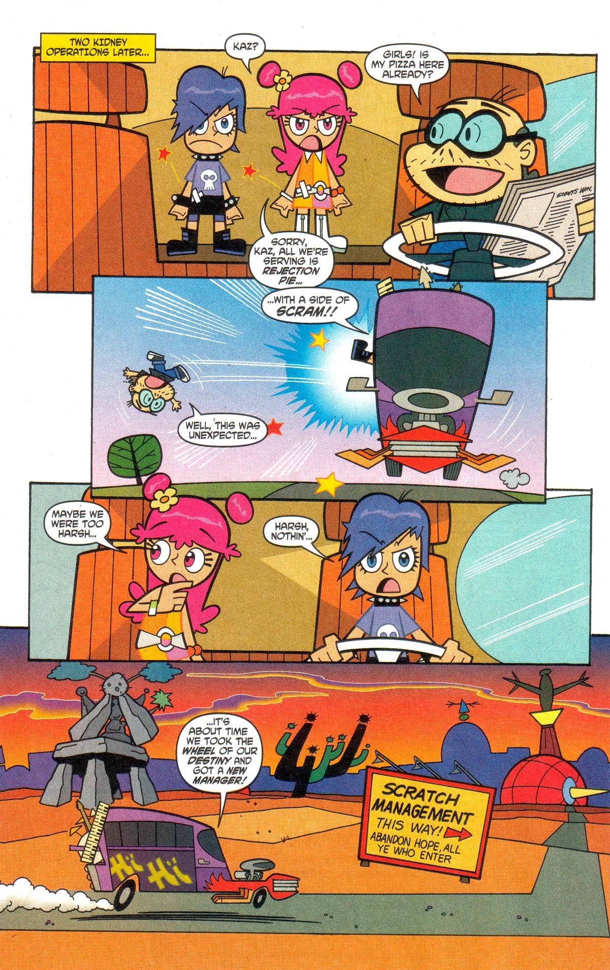Read online Hi Hi Puffy Amiyumi comic -  Issue #2 - 3