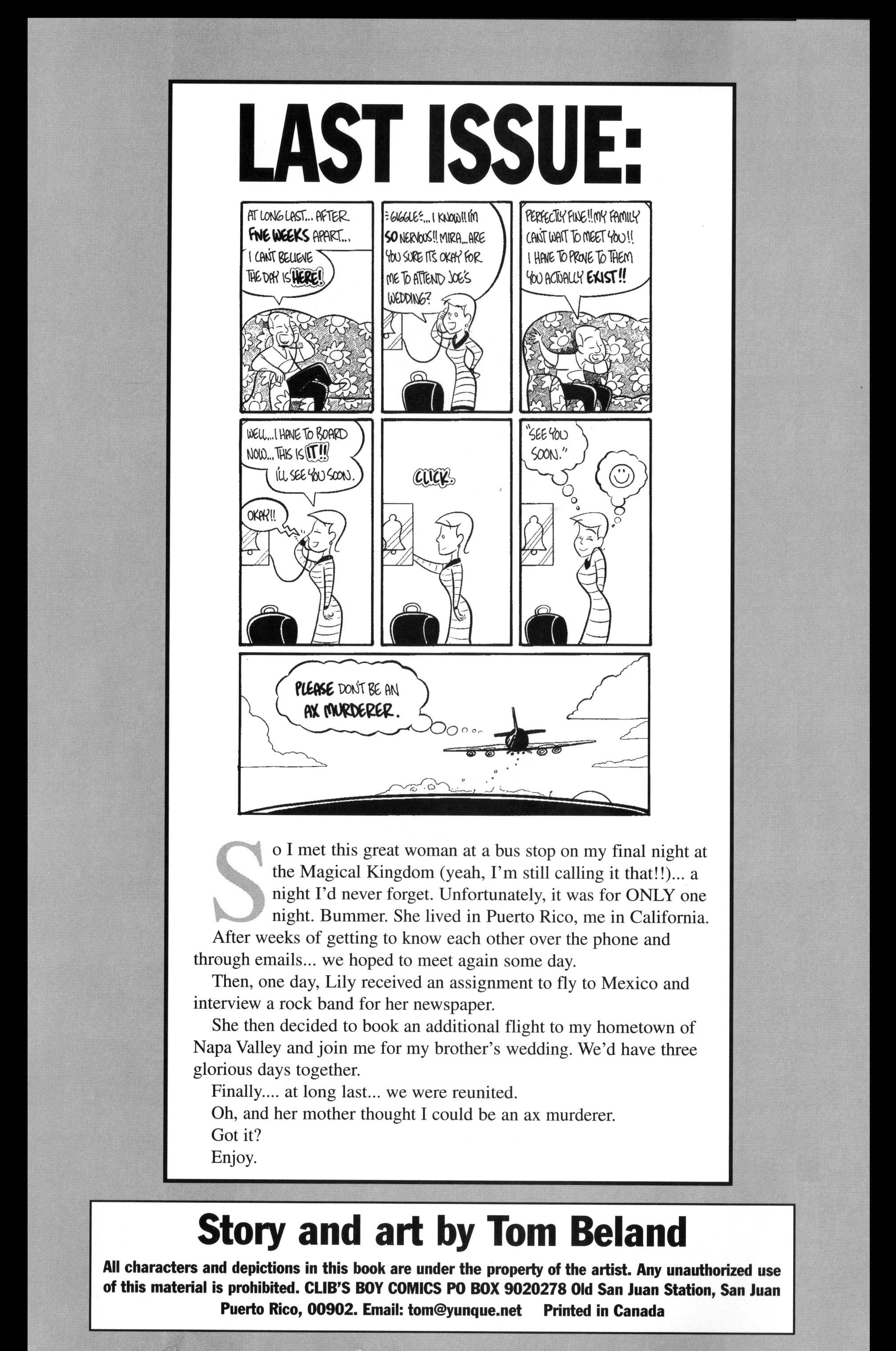 Read online True Story Swear To God (2000) comic -  Issue #3 - 2