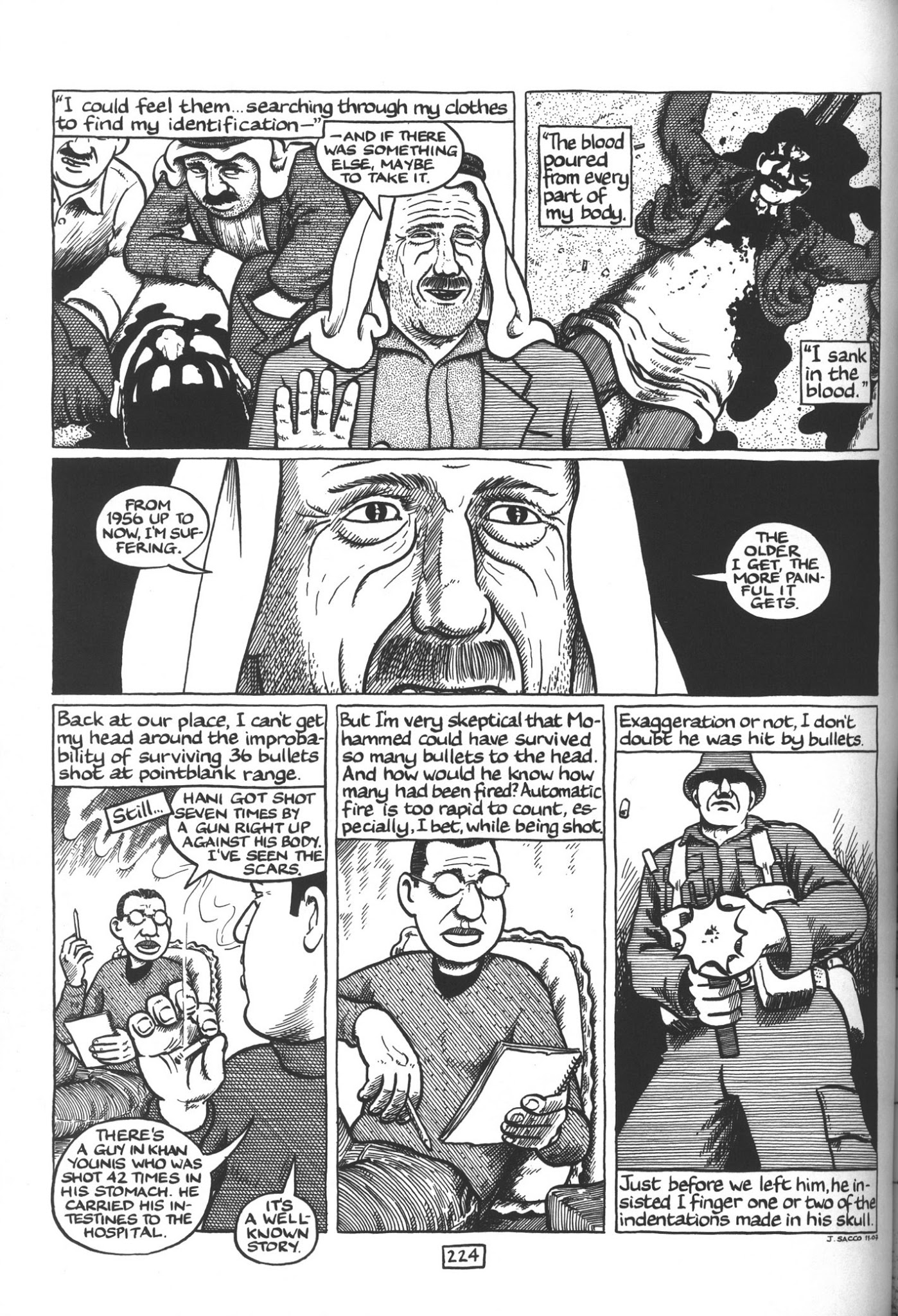 Read online Footnotes in Gaza comic -  Issue # TPB - 243