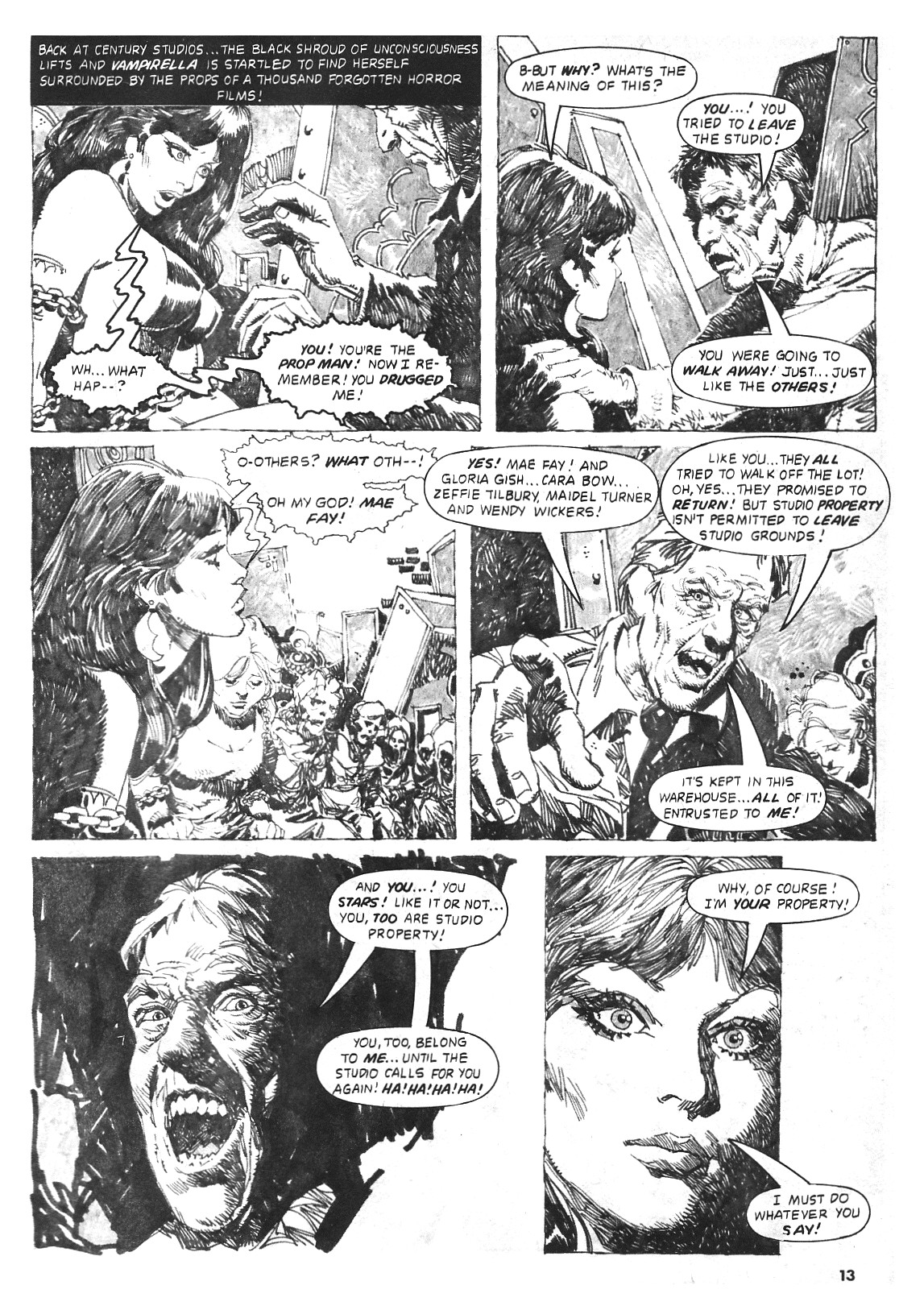 Read online Vampirella (1969) comic -  Issue #71 - 13