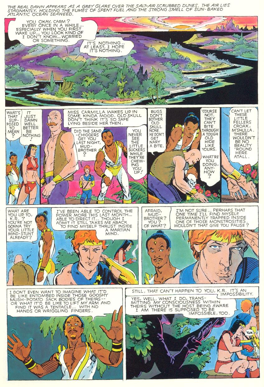 Read online Marvel Graphic Novel comic -  Issue #7 - Killraven - Warrior of the Worlds - 14