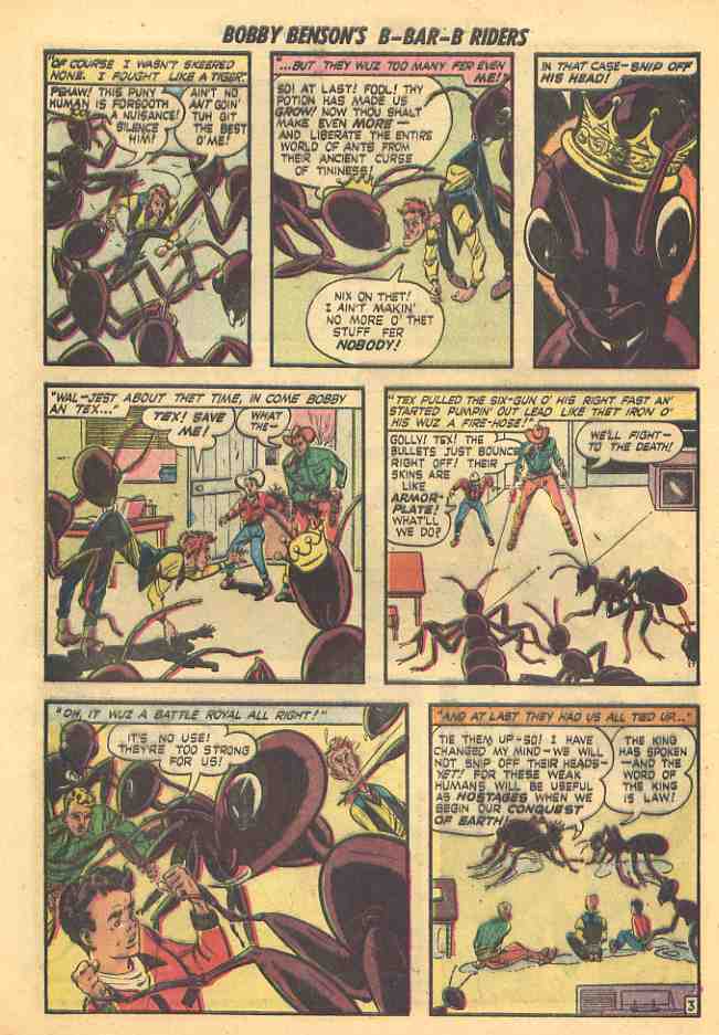 Read online Bobby Benson's B-Bar-B Riders comic -  Issue #5 - 20