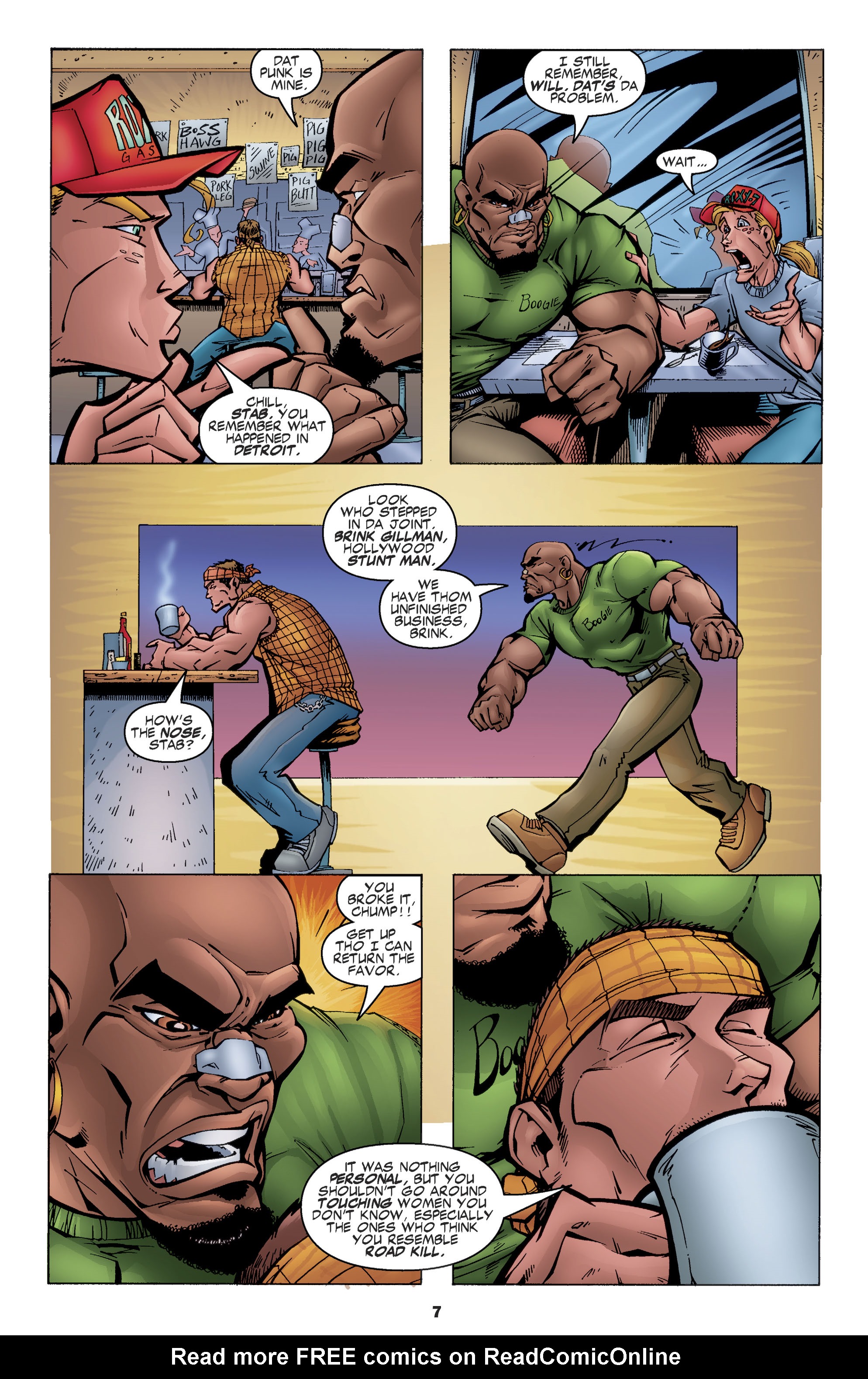 Read online Backlash comic -  Issue #23 - 8