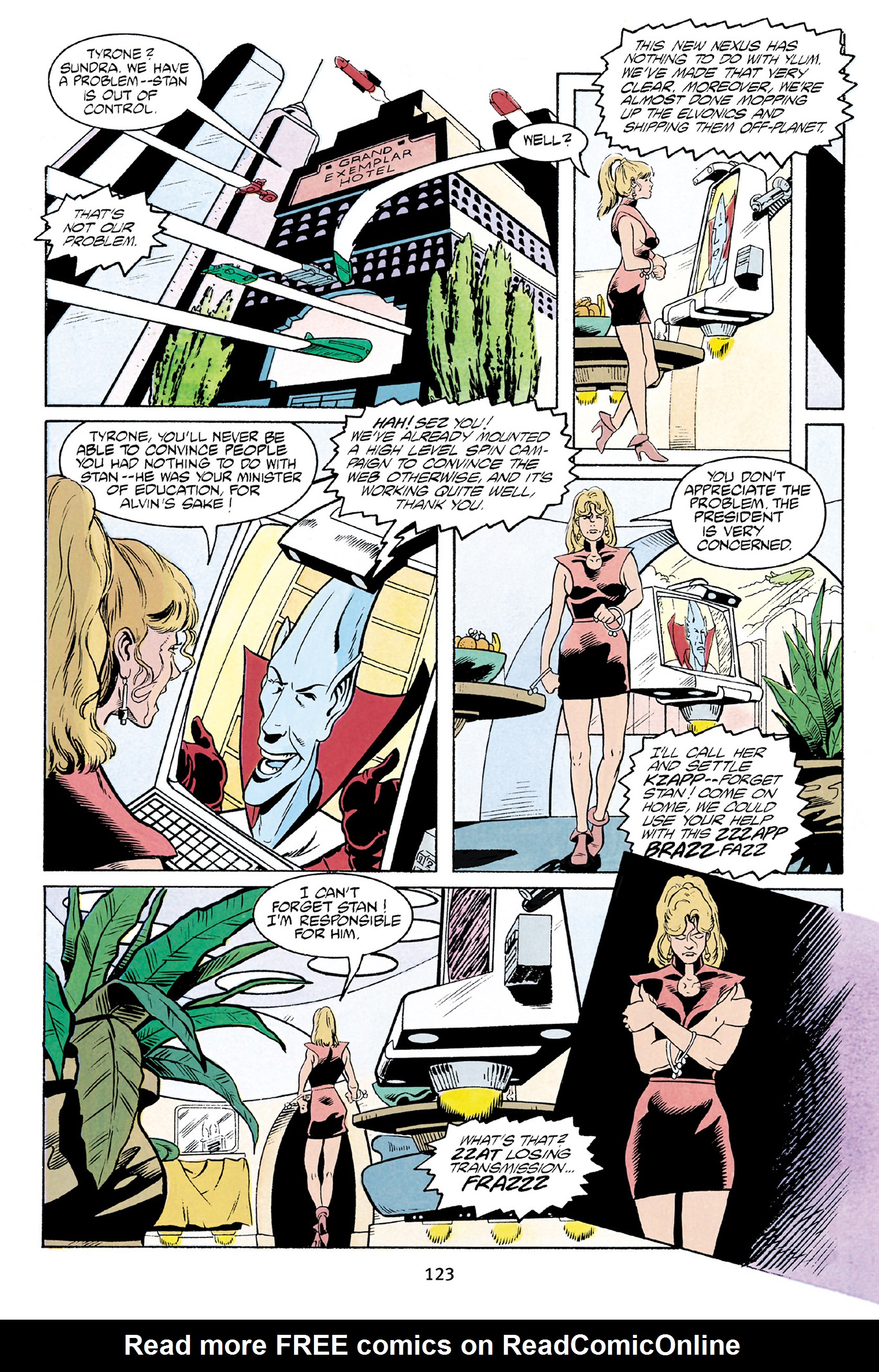 Read online Nexus Omnibus comic -  Issue # TPB 6 - 122