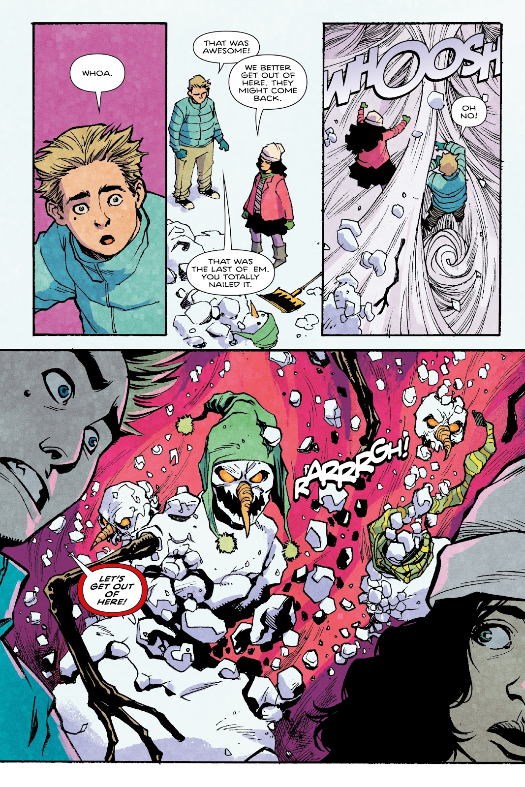 House of Fear: Attack of the Killer Snowmen and Other Spooky Stories issue TPB - Page 22