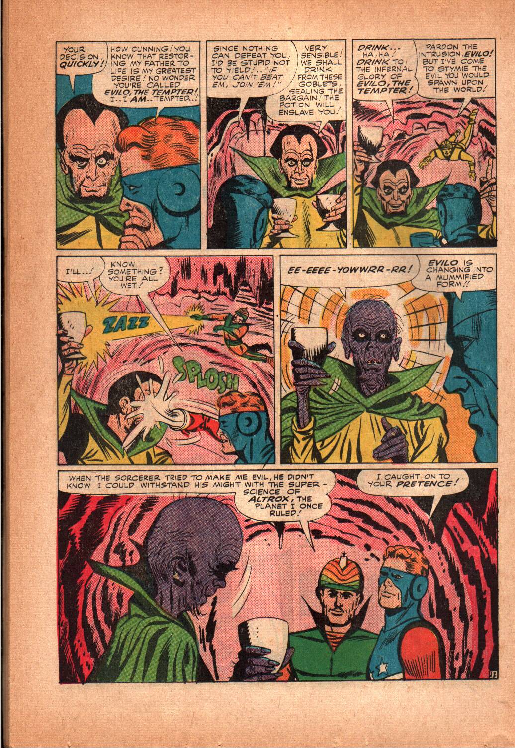 Read online Fly Man comic -  Issue #34 - 28