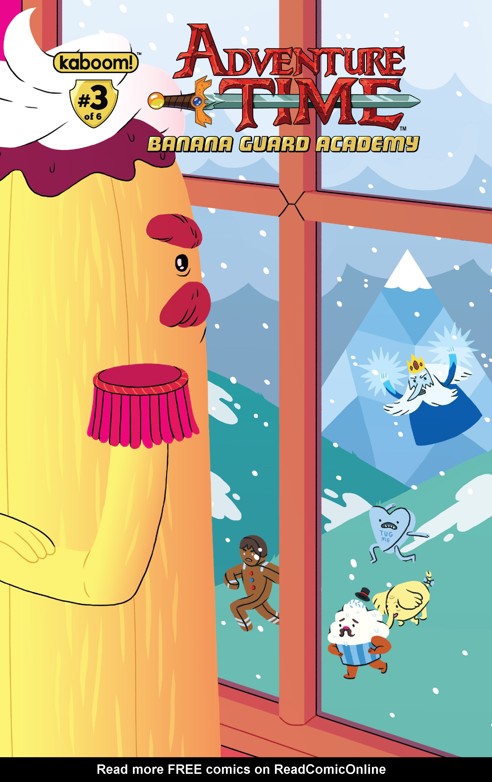 Read online Adventure Time: Banana Guard Academ comic -  Issue #3 - 1