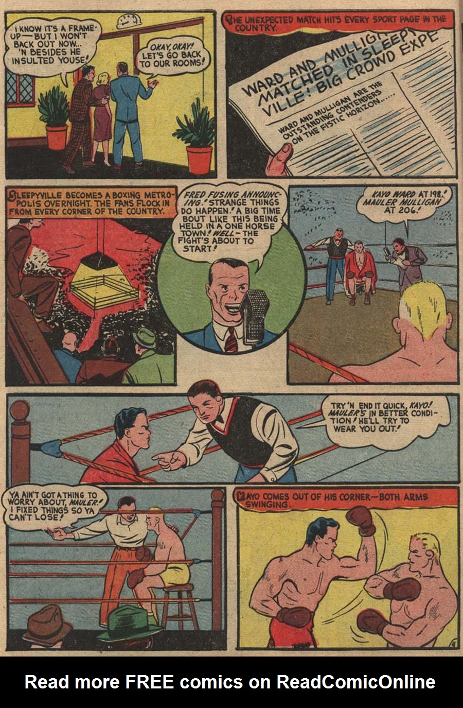 Read online Pep Comics comic -  Issue #12 - 58