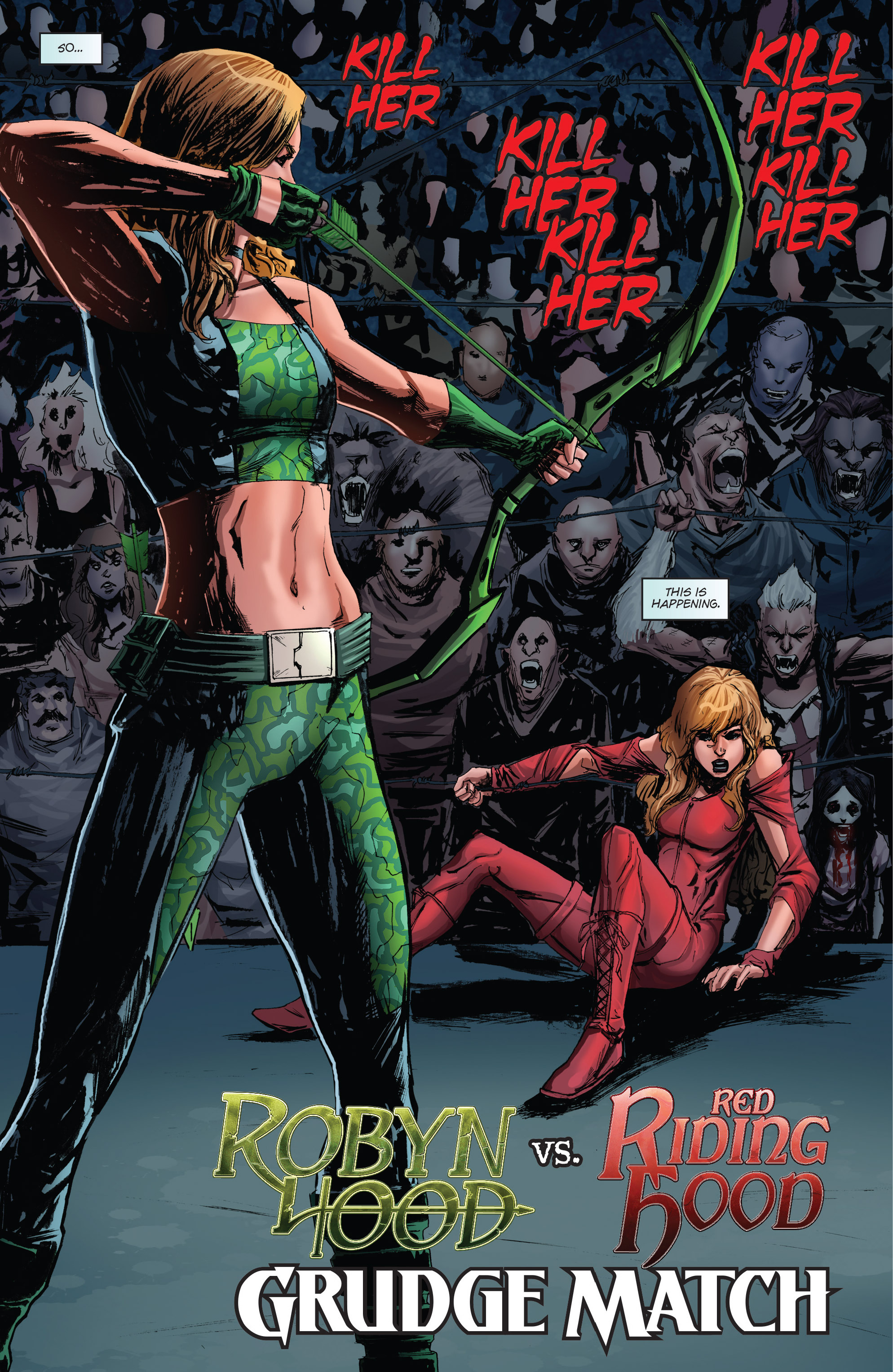 Read online Grimm Fairy Tales presents Robyn Hood (2014) comic -  Issue #5 - 6