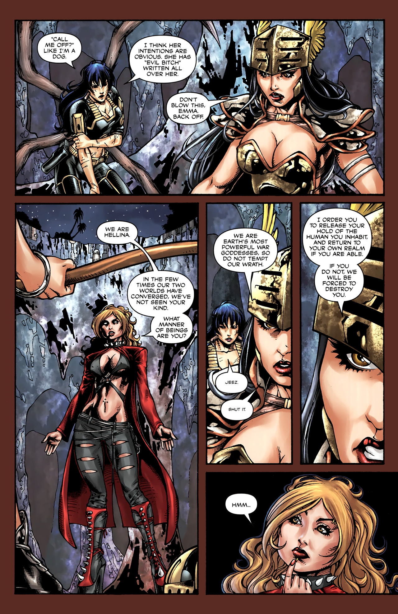 Read online War Goddess comic -  Issue #1 - 15