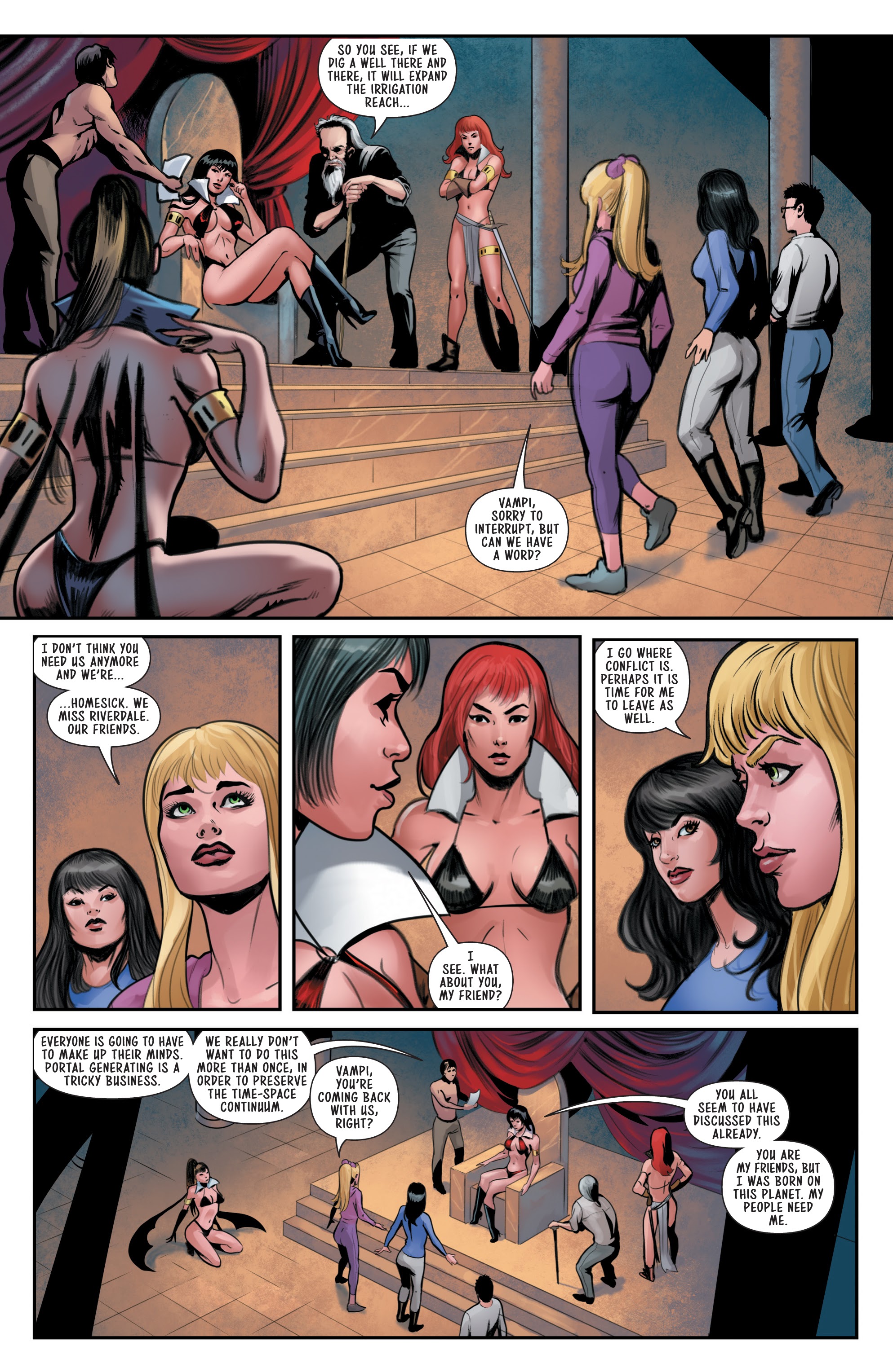 Read online Red Sonja and Vampirella Meet Betty and Veronica comic -  Issue #12 - 18