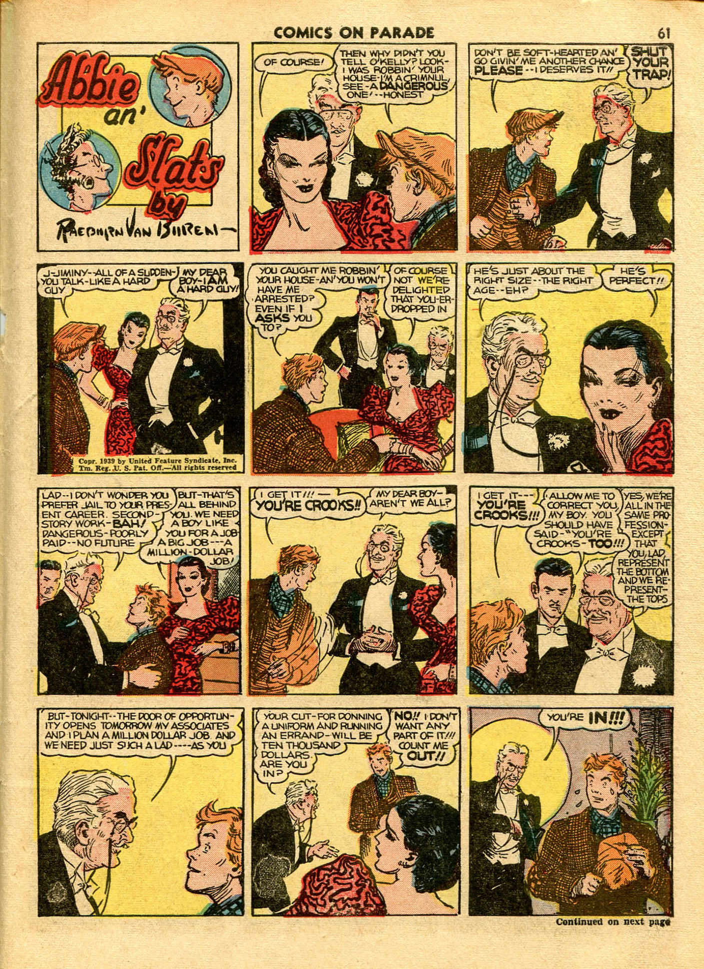 Read online Comics on Parade comic -  Issue #12 - 62