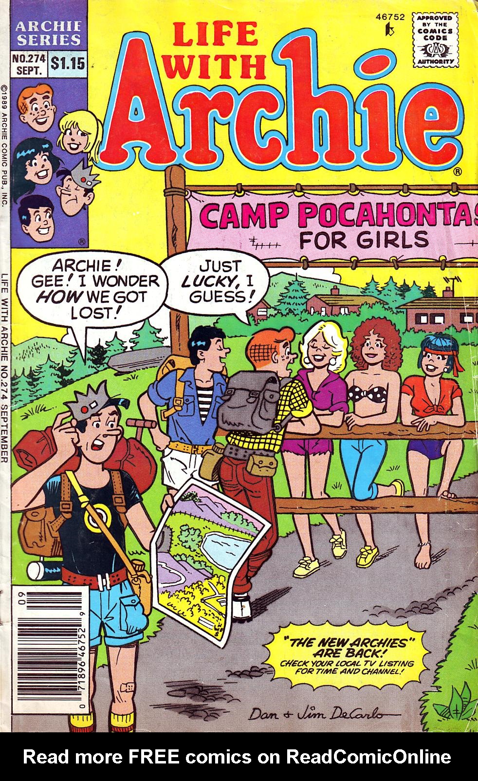 Read online Life With Archie (1958) comic -  Issue #274 - 1