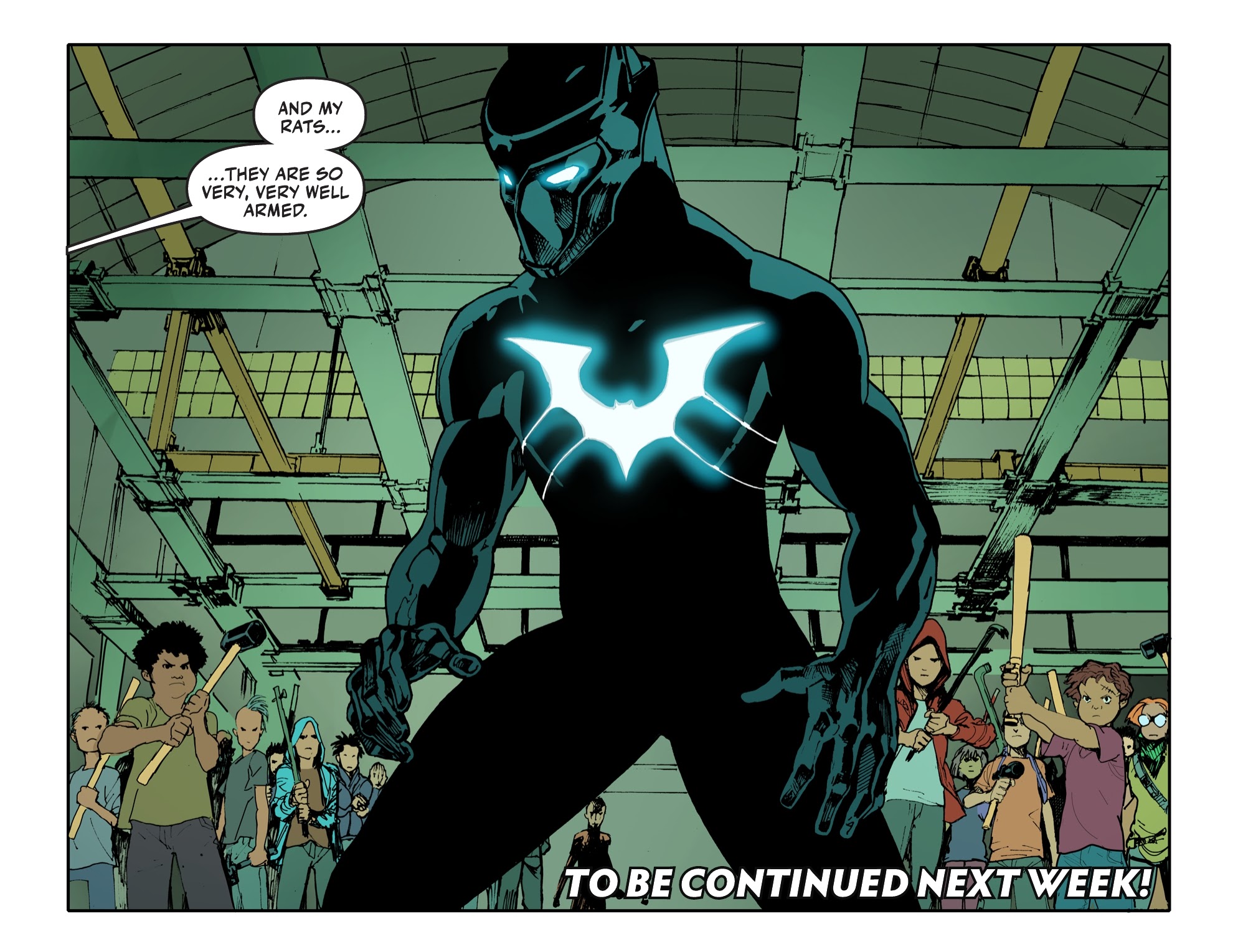 Read online The Next Batman: Second Son comic -  Issue #5 - 22