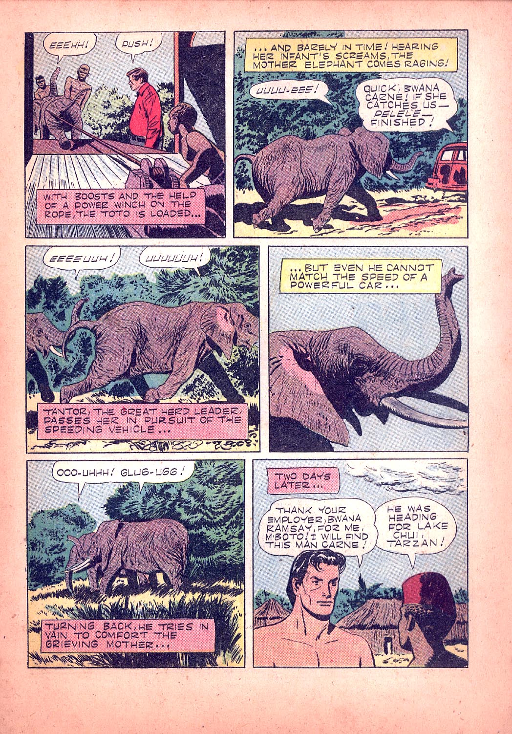 Read online Tarzan (1948) comic -  Issue #69 - 5
