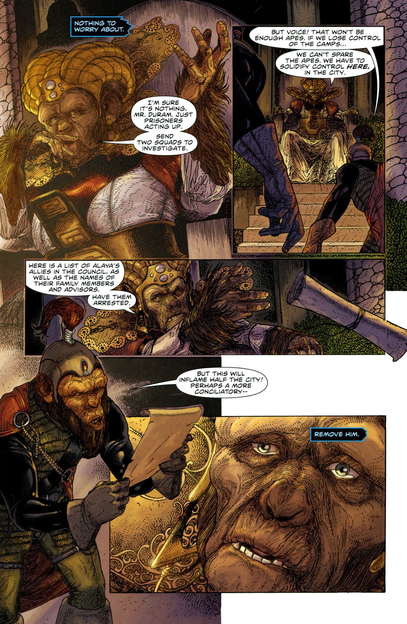 Read online Planet of the Apes (2011) comic -  Issue #16 - 4