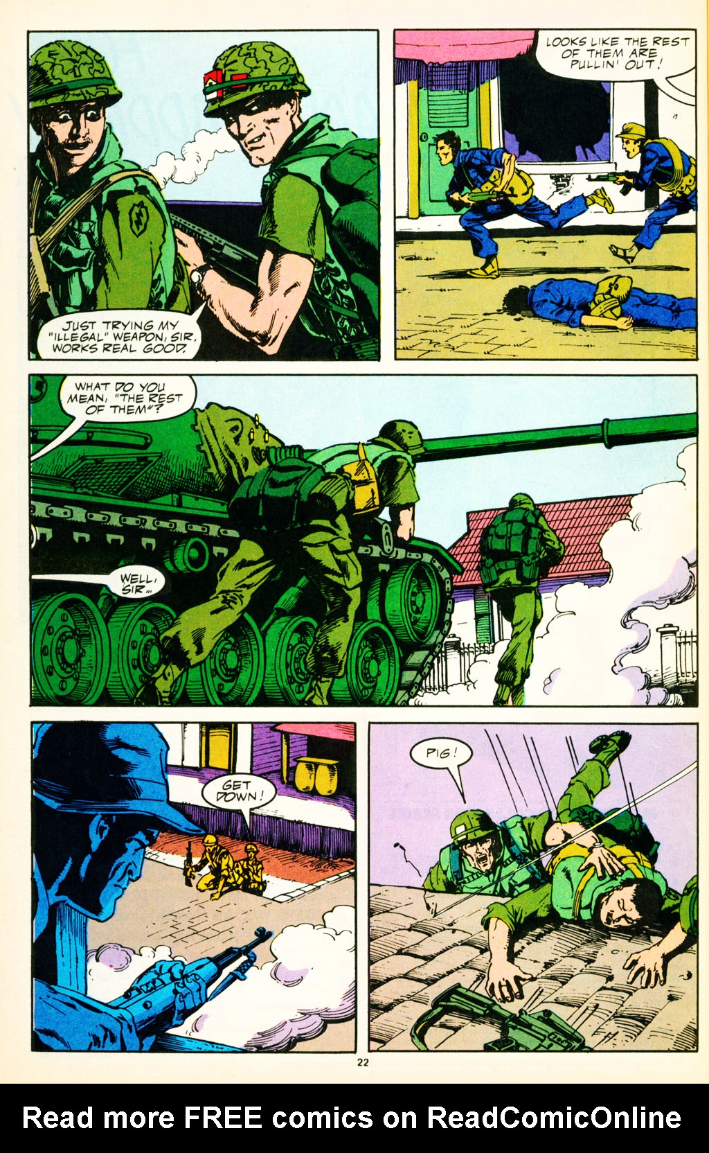 Read online The 'Nam comic -  Issue #31 - 18