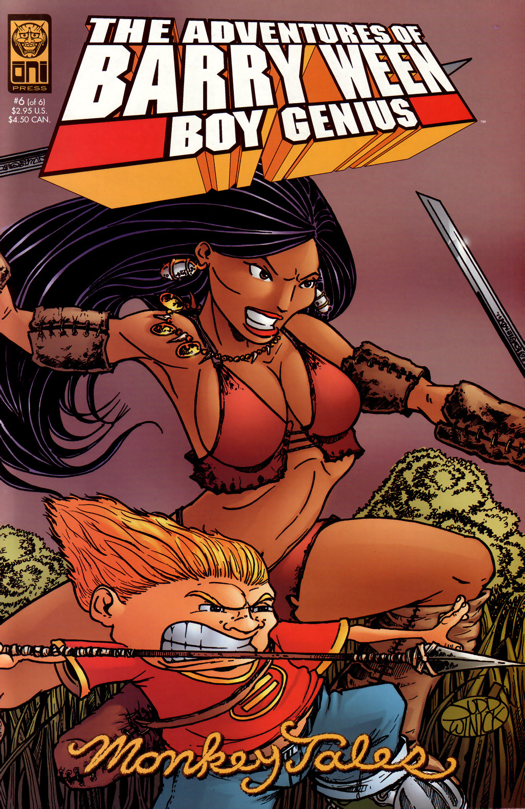 Read online The Adventures of Barry Ween, Boy Genius 3: Monkey Tales comic -  Issue #6 - 1