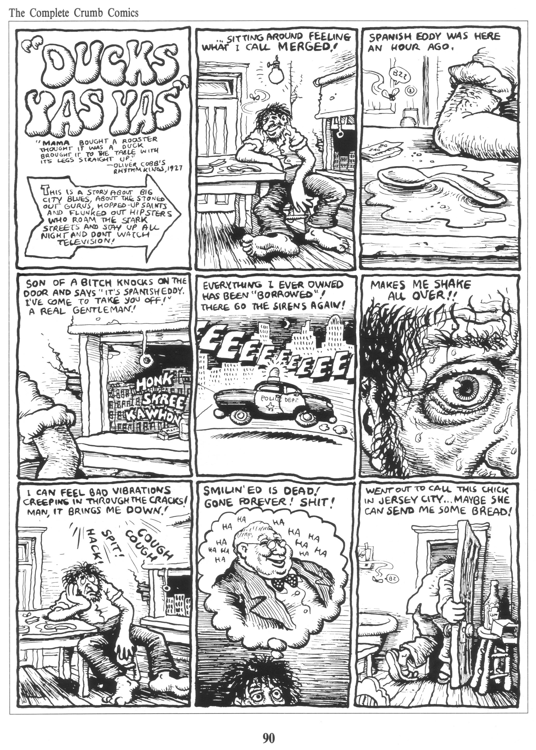 Read online The Complete Crumb Comics comic -  Issue # TPB 4 - 105