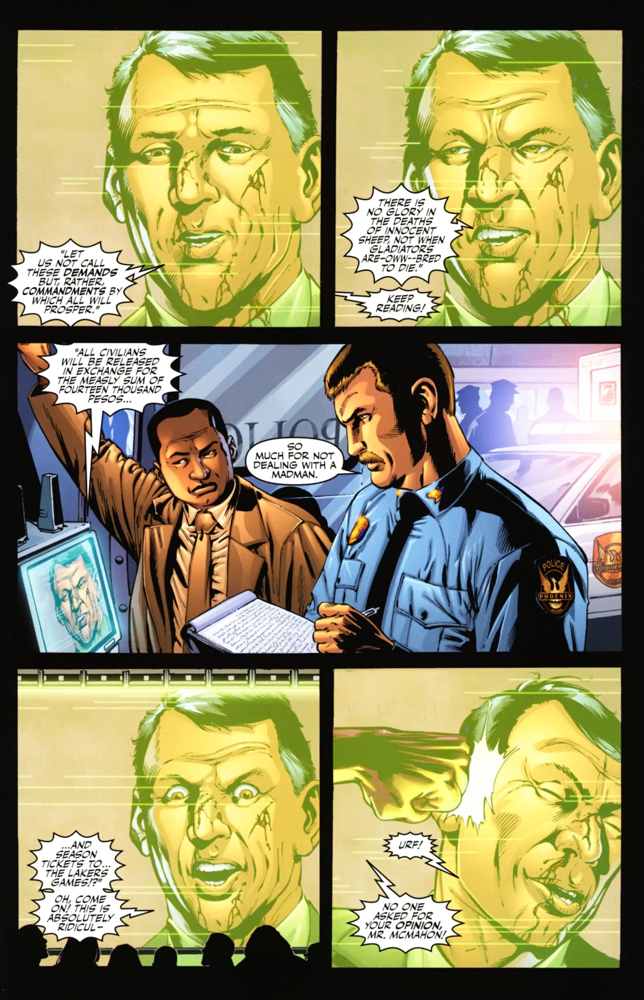 Read online WWE Heroes comic -  Issue #3 - 19