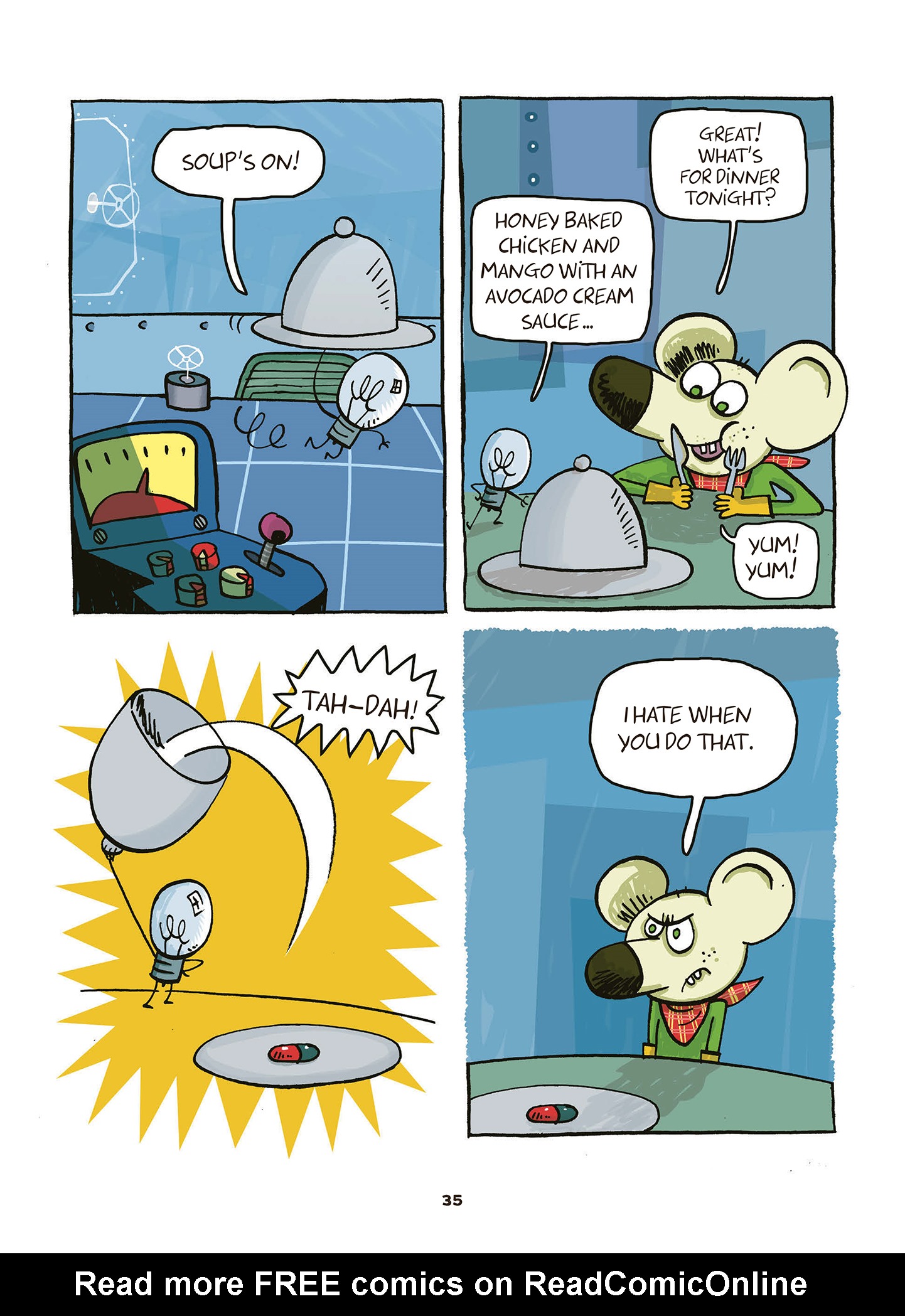Read online Astro Mouse and Light Bulb comic -  Issue # TPB - 37