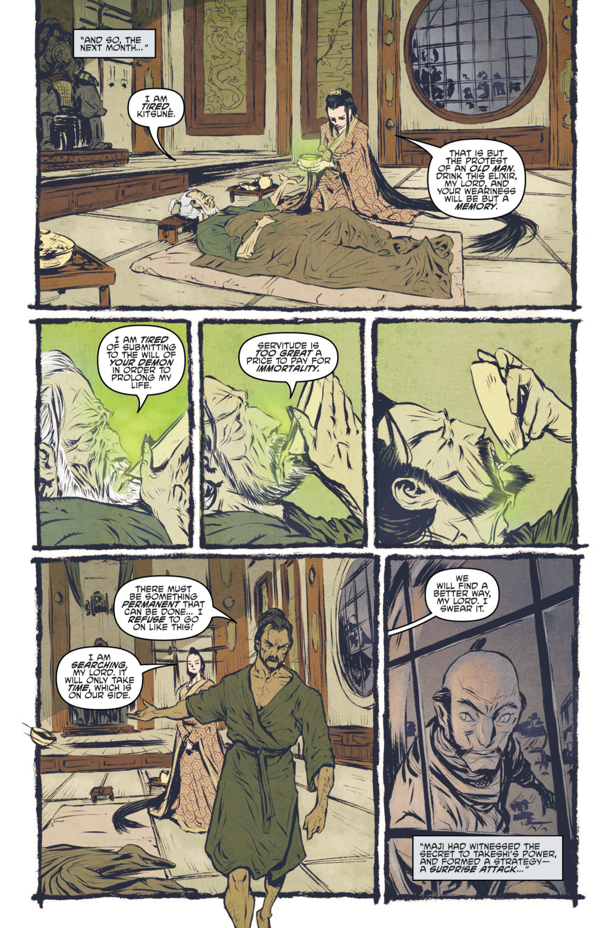 Read online Teenage Mutant Ninja Turtles: The Secret History of the Foot Clan comic -  Issue #1 - 17