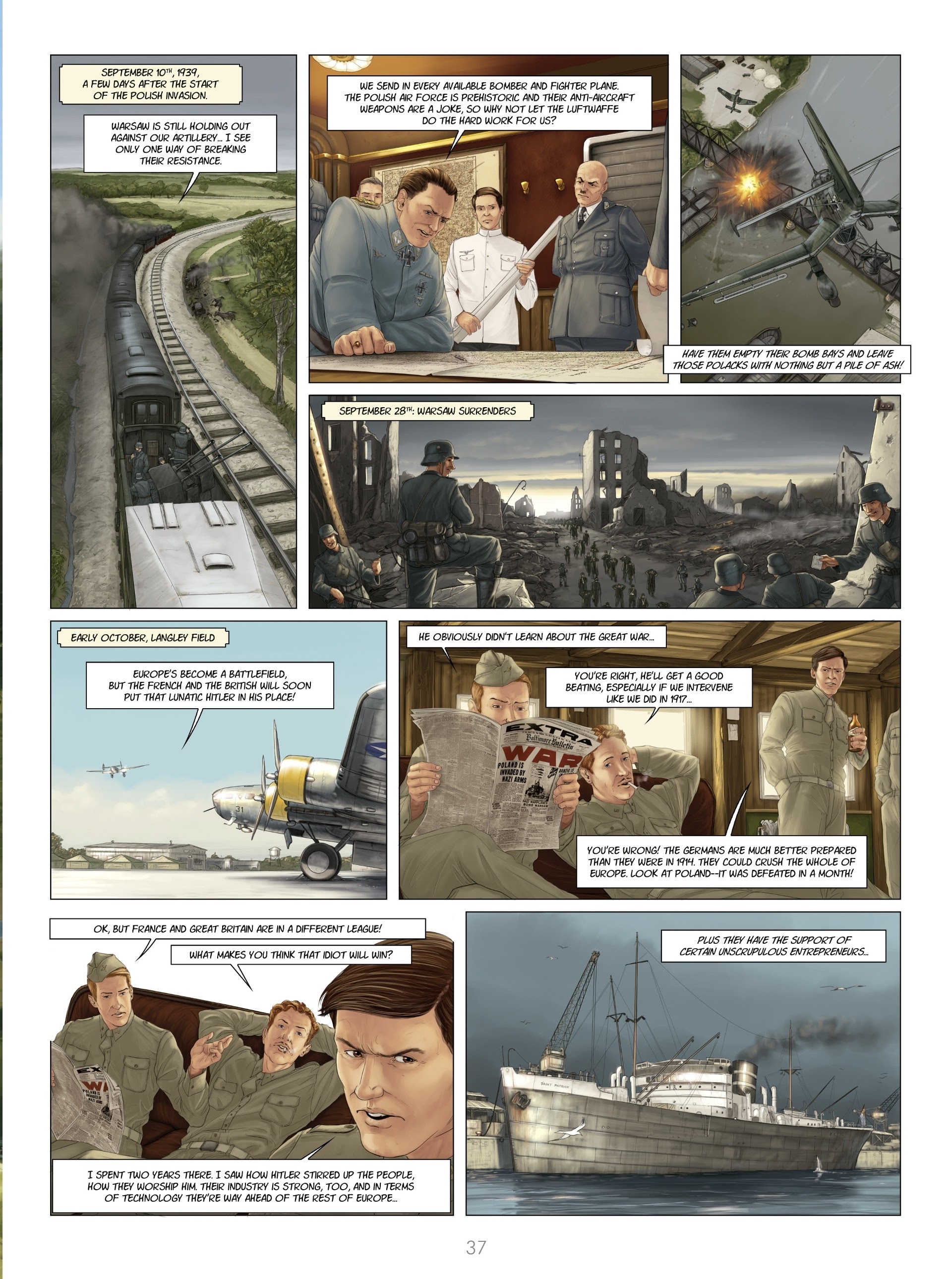 Read online Wings of War Eagle comic -  Issue #1 - 39