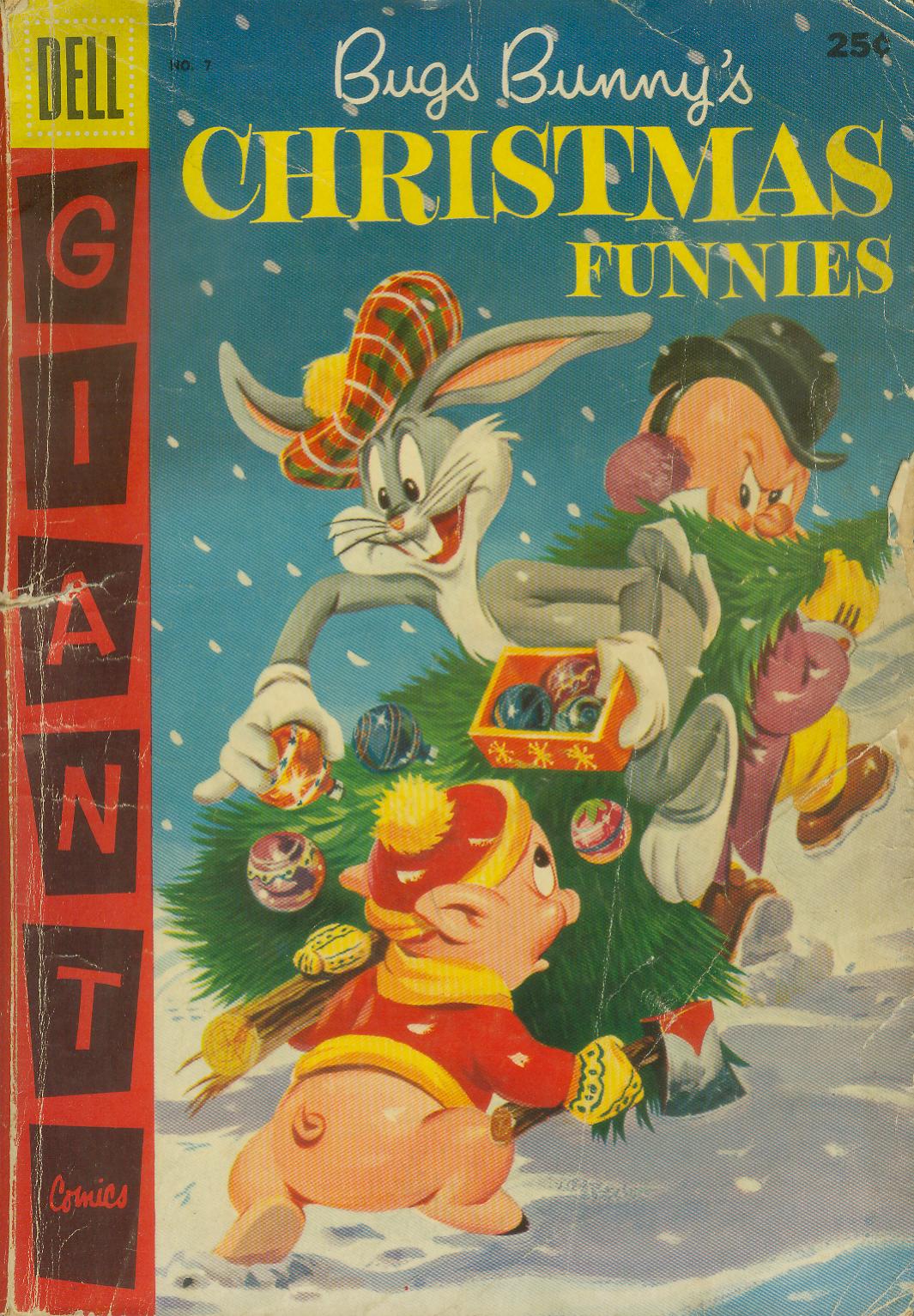 Read online Bugs Bunny's Christmas Funnies comic -  Issue # TPB 7 - 1