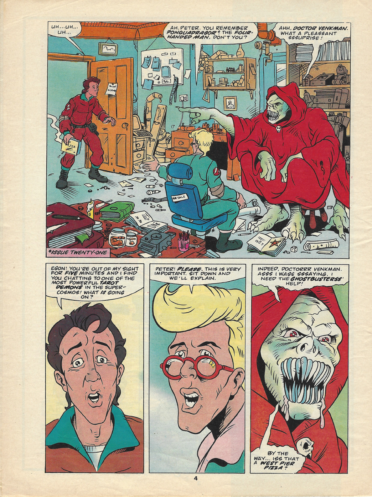 Read online The Real Ghostbusters comic -  Issue #46 - 4