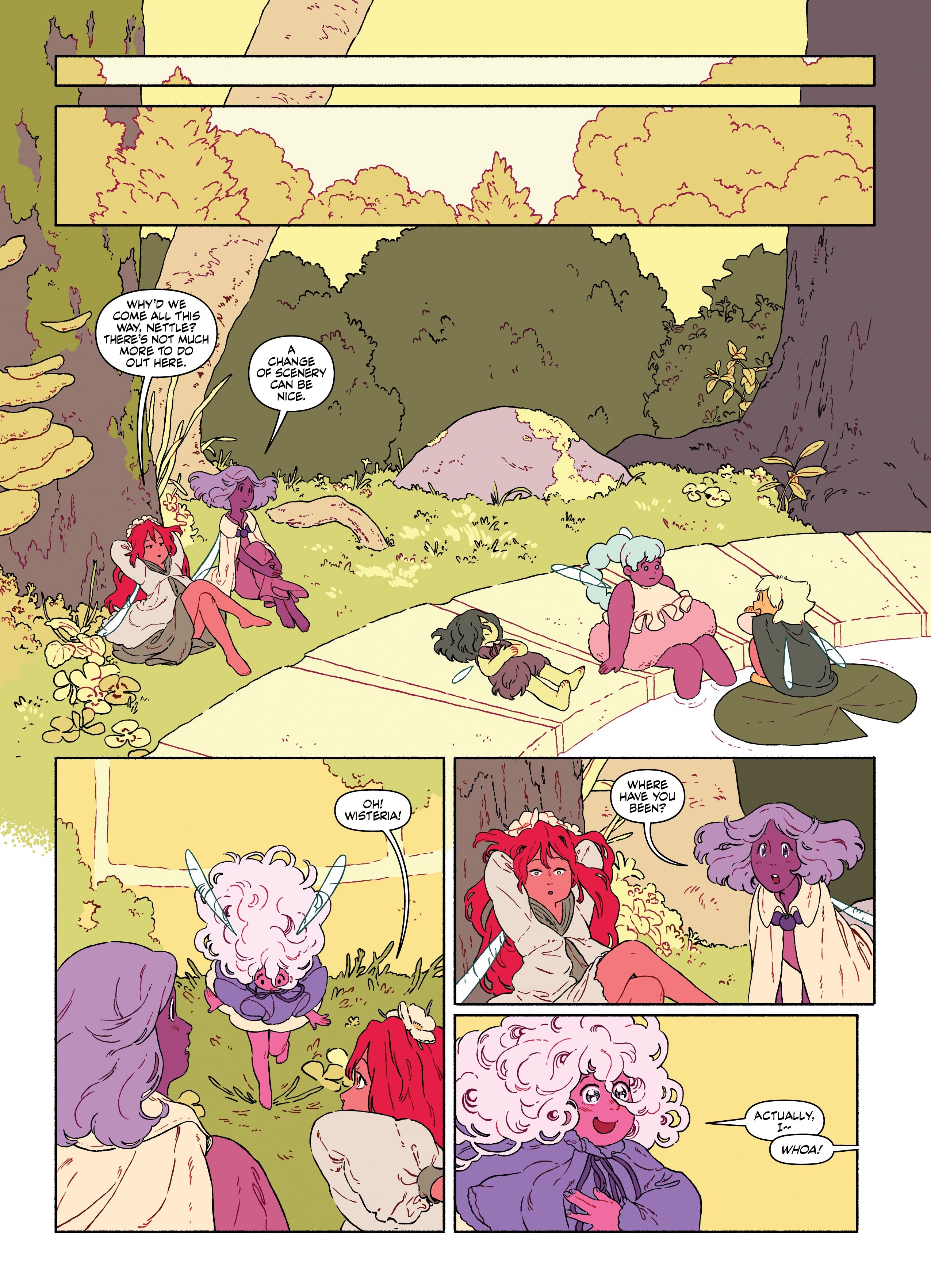 Read online Sprite and the Gardener comic -  Issue # TPB - 32