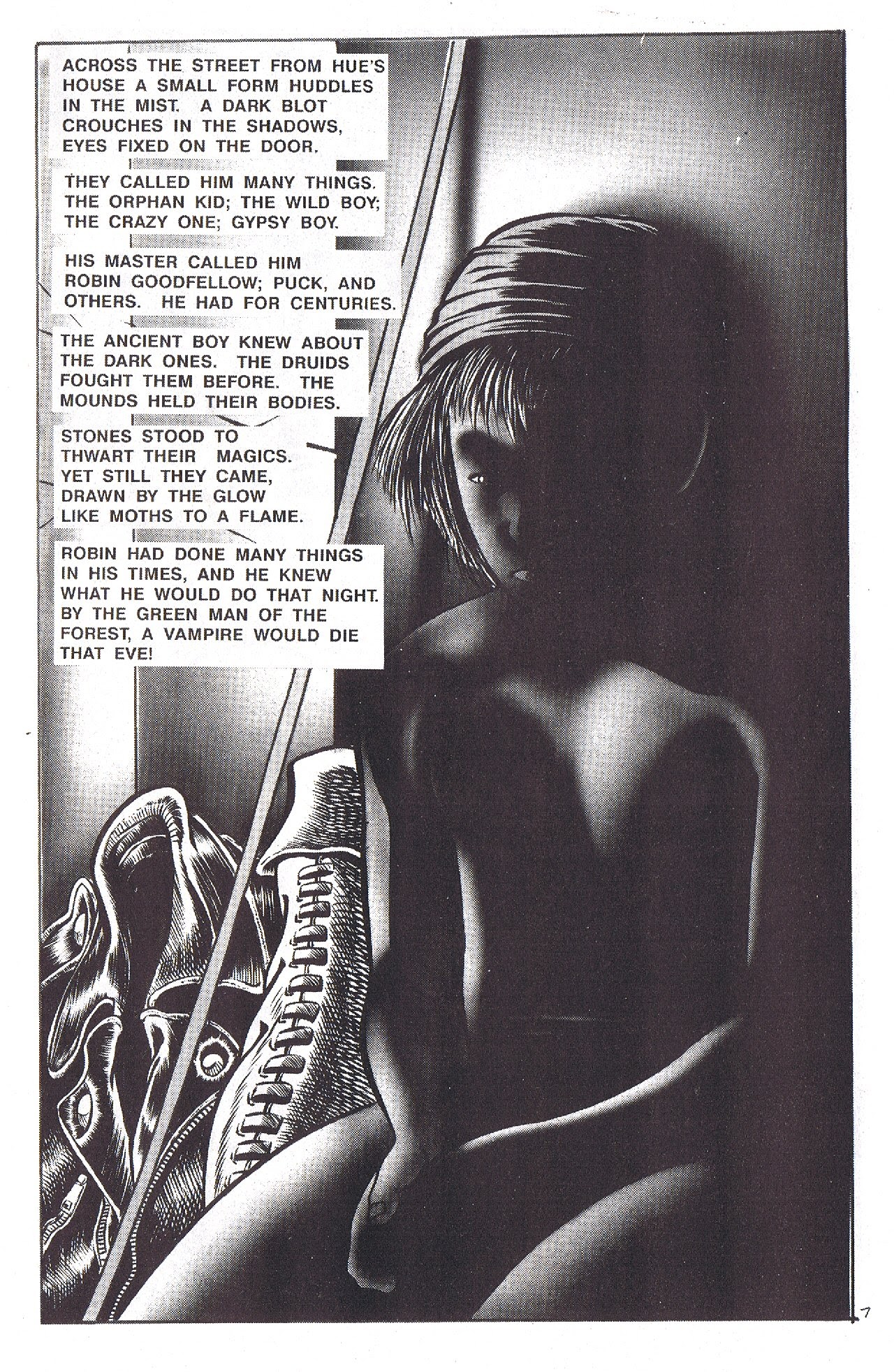 Read online Vampyre's Kiss: The Dark Kiss of Night comic -  Issue #2 - 9