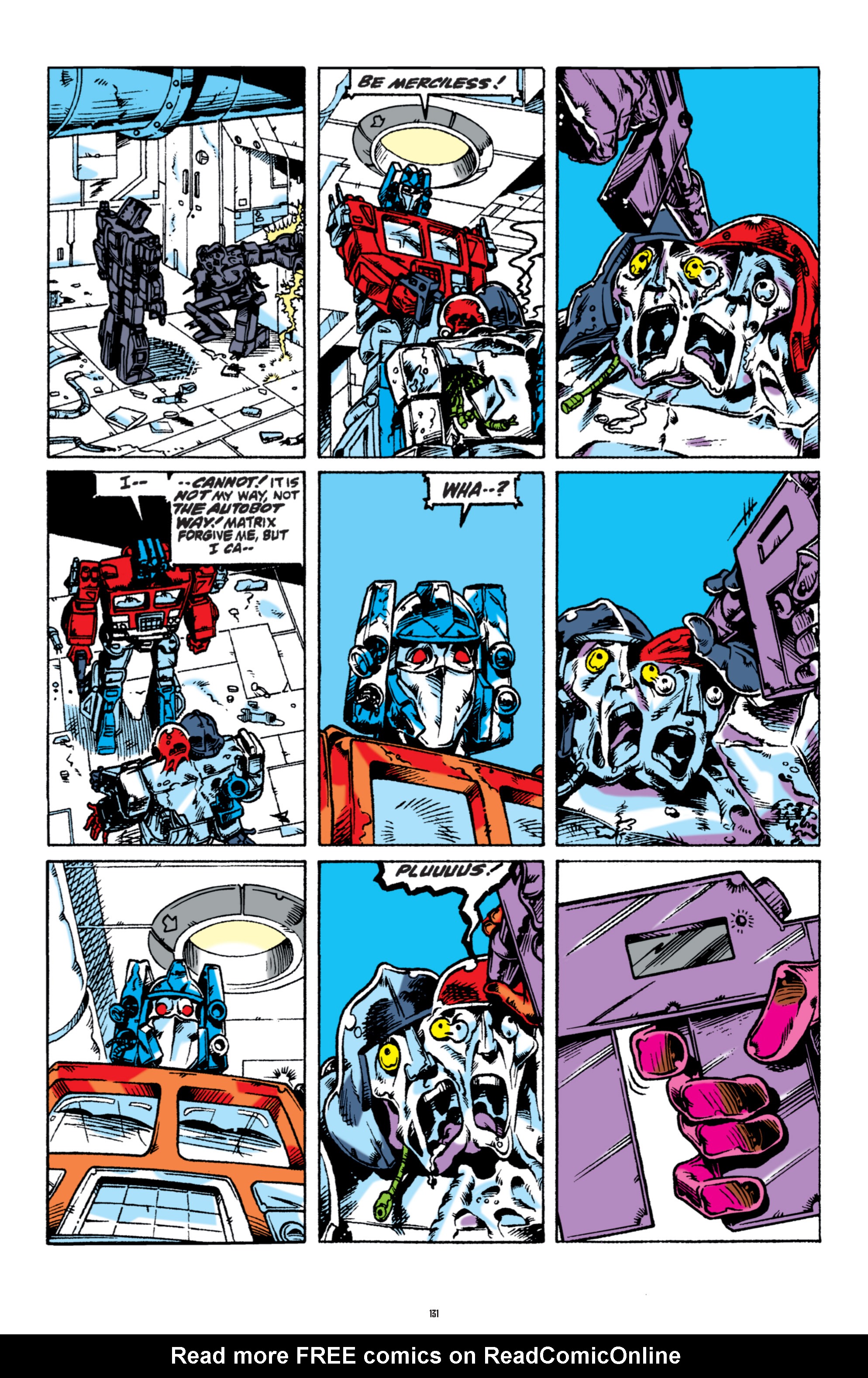 Read online The Transformers Classics comic -  Issue # TPB 6 - 131