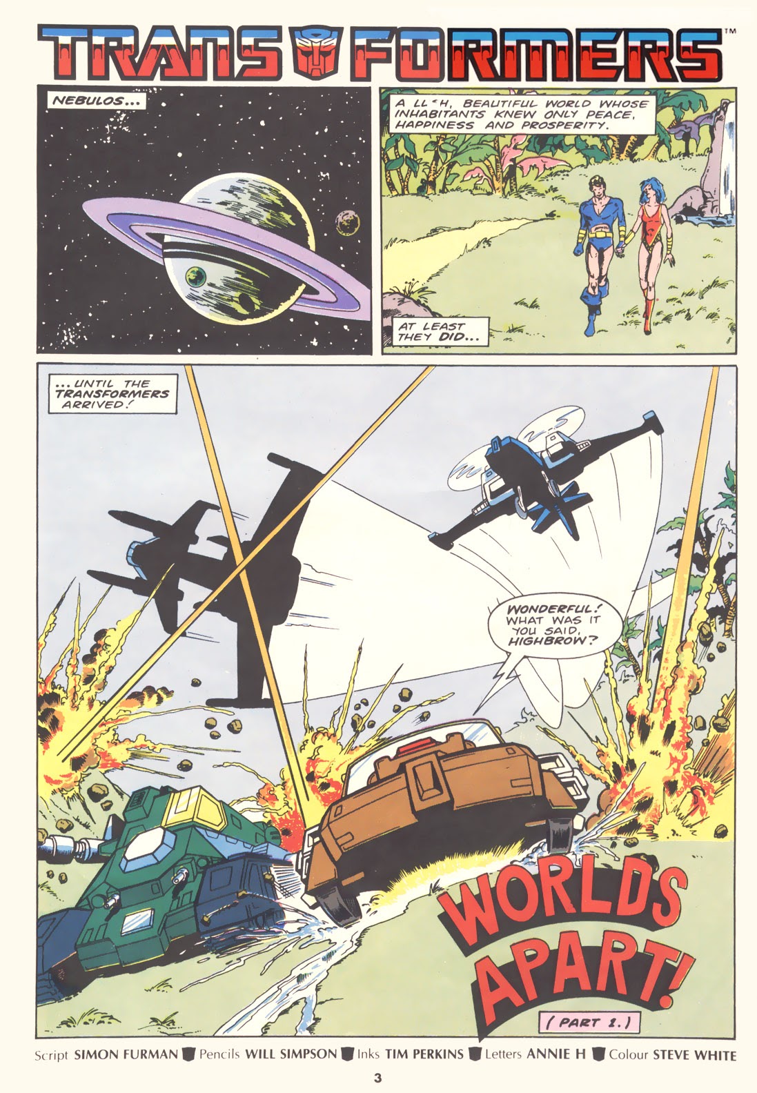 Read online The Transformers (UK) comic -  Issue #255 - 2