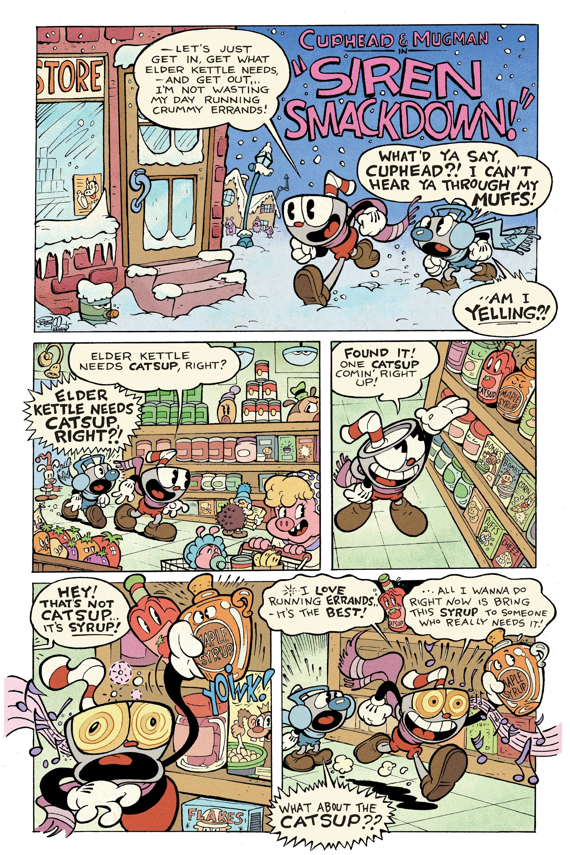 Read online Cuphead: Comic Capers & Curios comic -  Issue # TPB 2 - 21