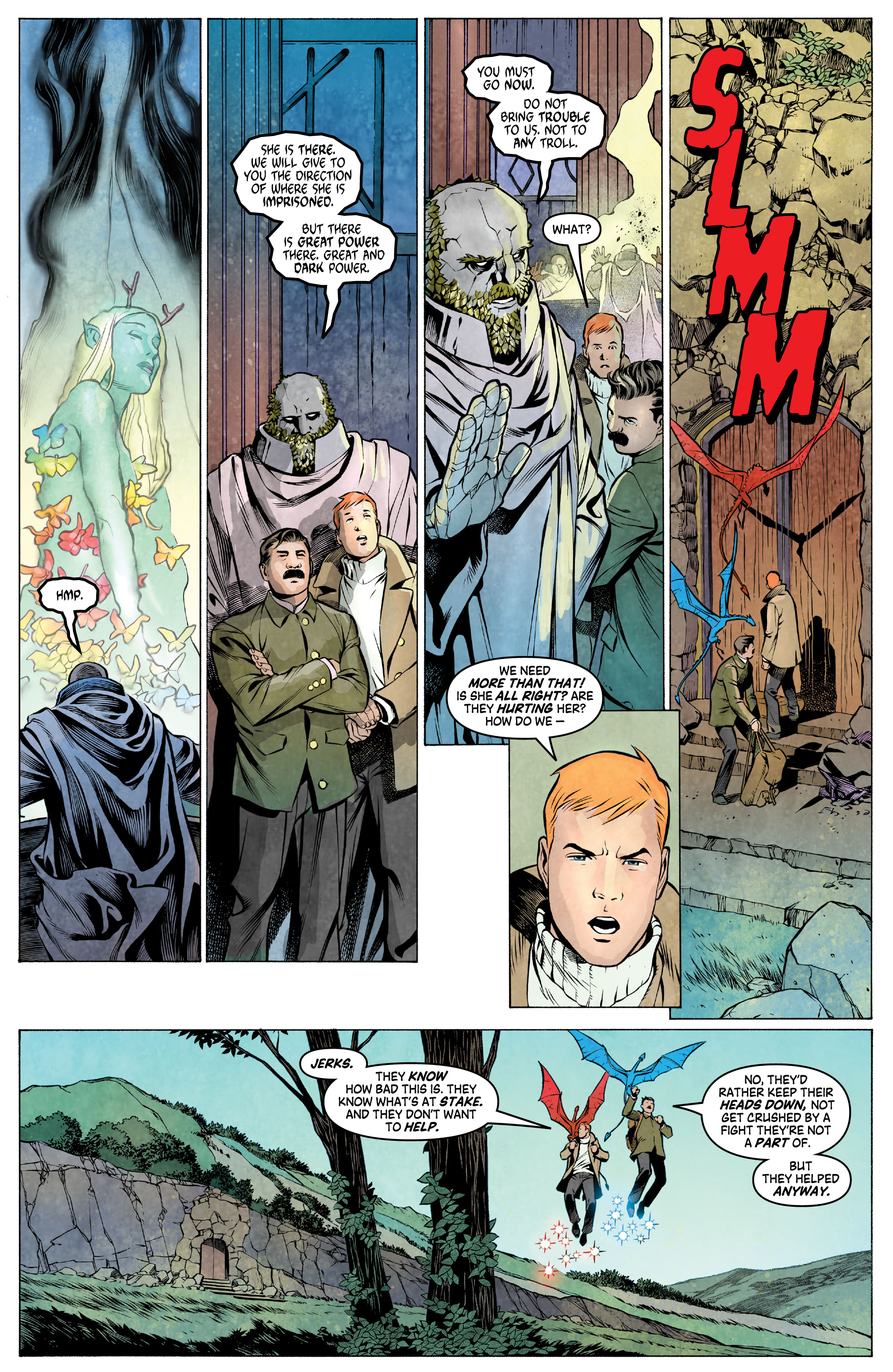 Read online Arrowsmith: Behind Enemy Lines comic -  Issue #6 - 18