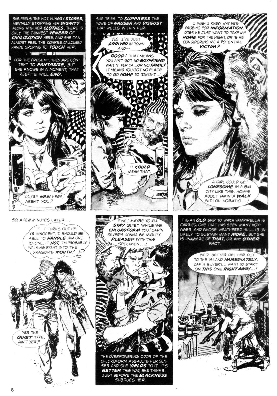 Read online Vampirella (1969) comic -  Issue #53 - 8