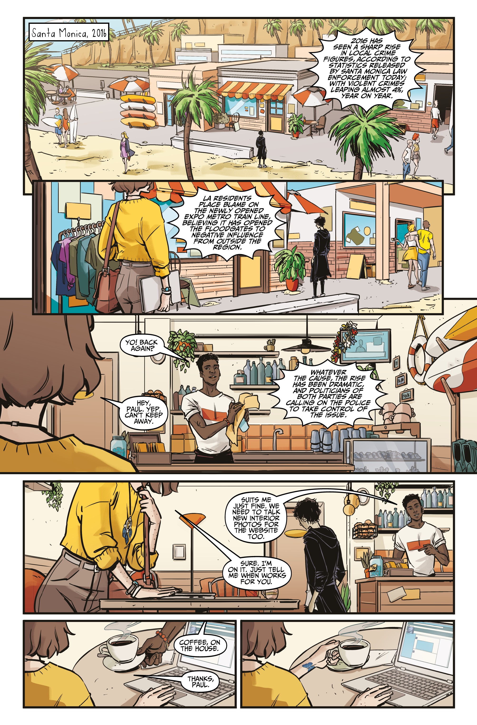 Read online Life is Strange comic -  Issue #5 - 7