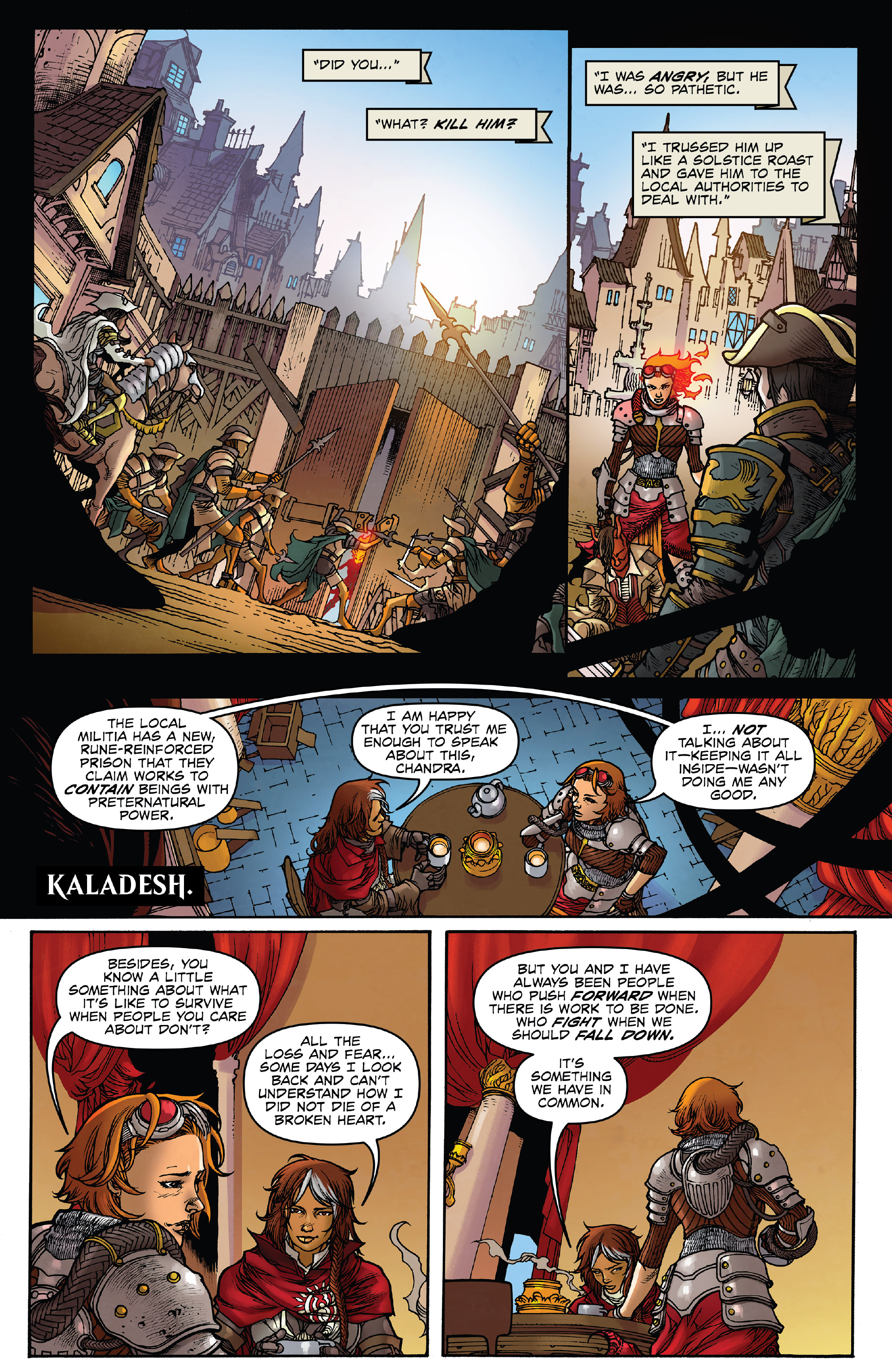 Read online Magic: The Gathering: Chandra comic -  Issue #4 - 18