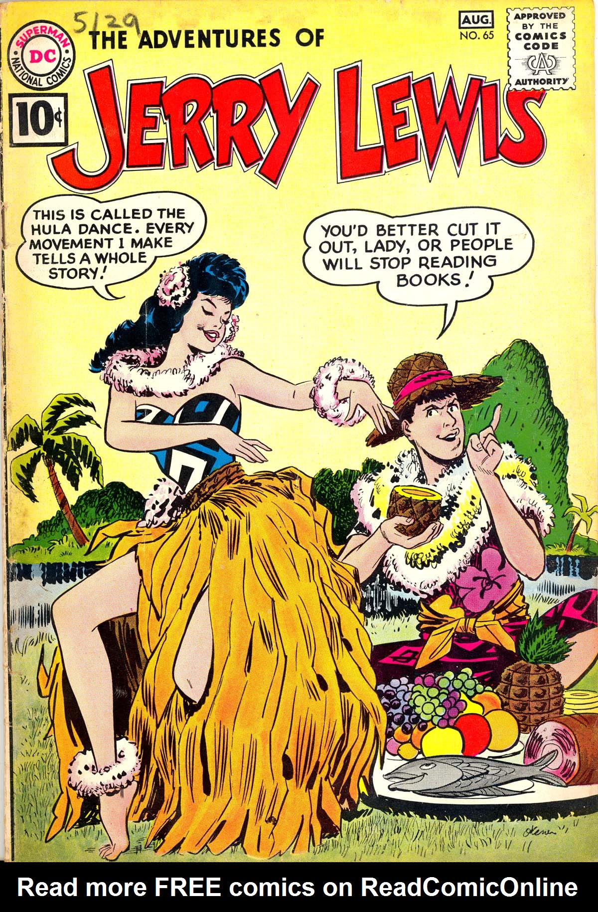 Read online The Adventures of Jerry Lewis comic -  Issue #65 - 1