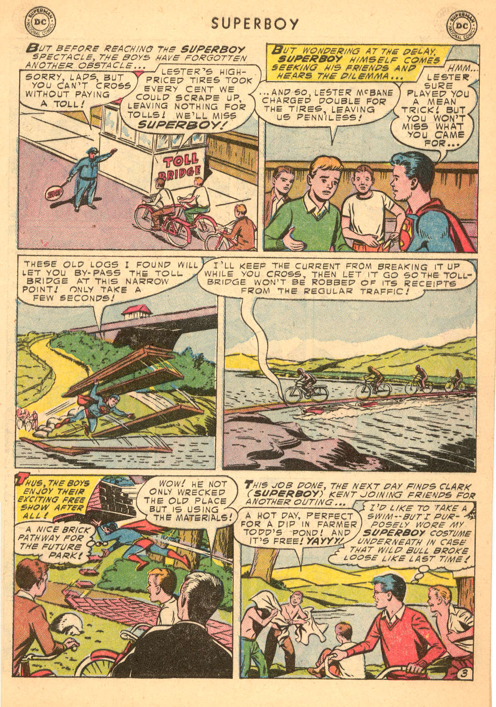 Read online Superboy (1949) comic -  Issue #39 - 4