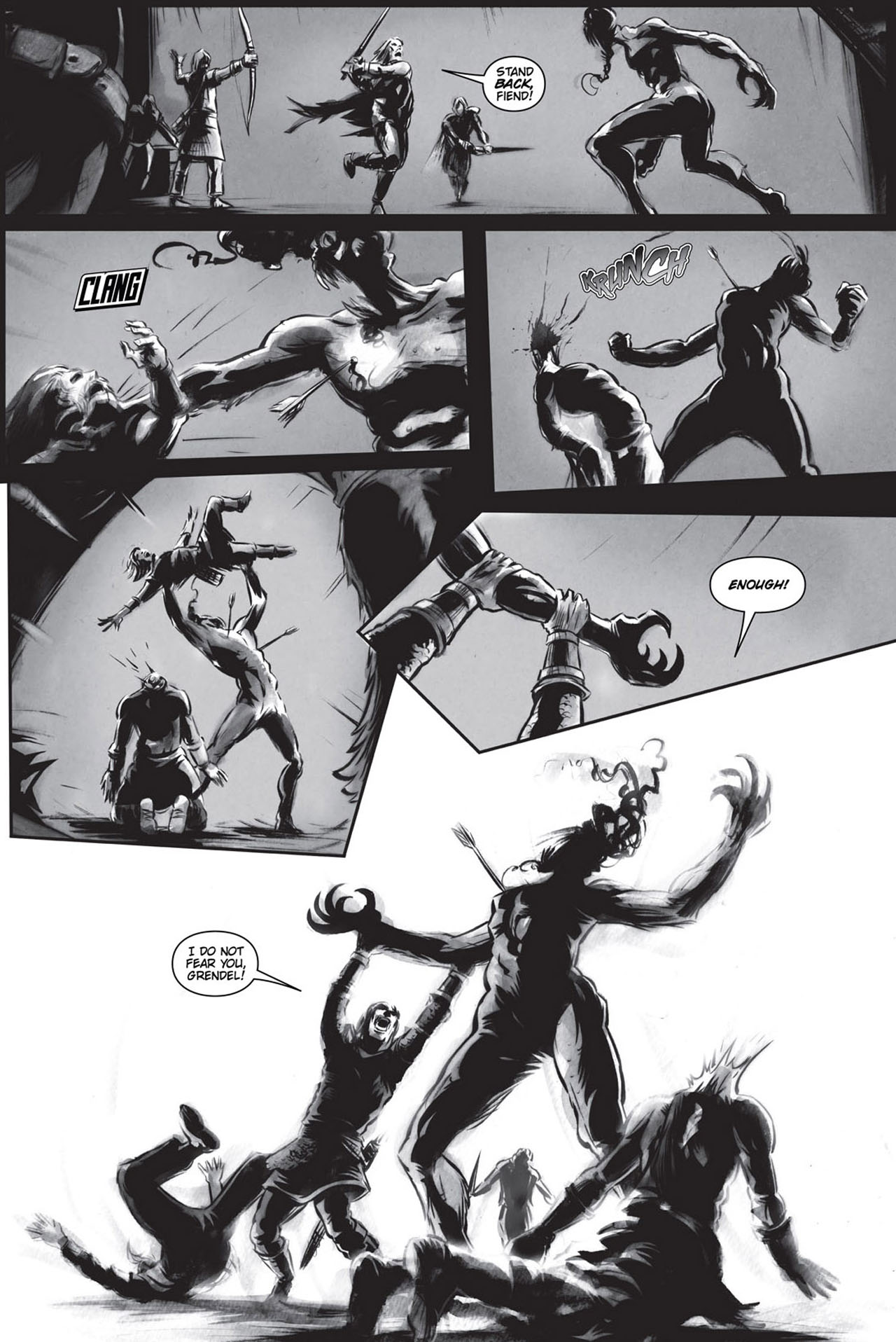 Read online Beowulf: The Graphic Novel comic -  Issue # Full - 29