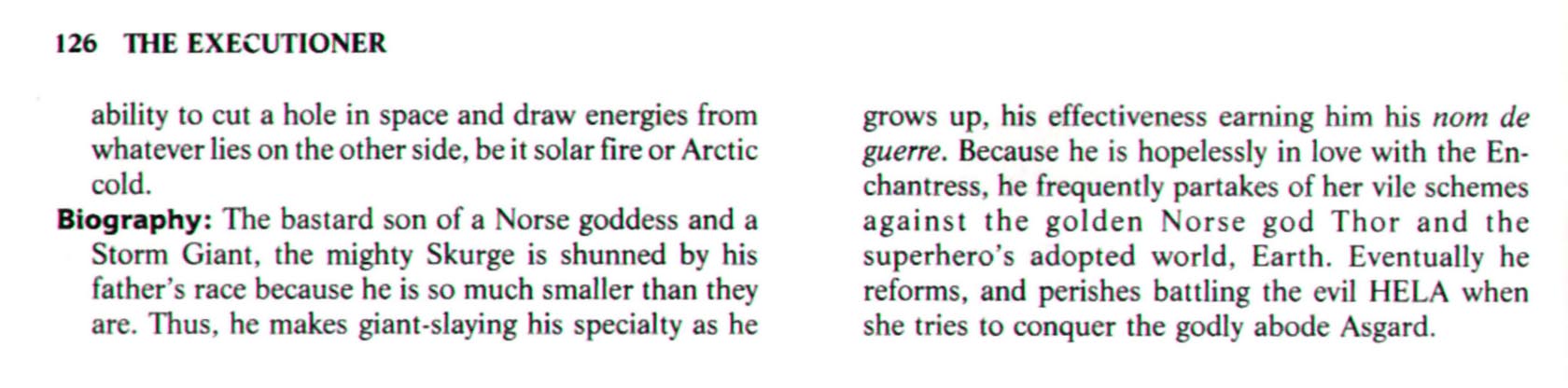 Read online The Encyclopedia of Super Villains comic -  Issue # TPB (Part 1) - 144