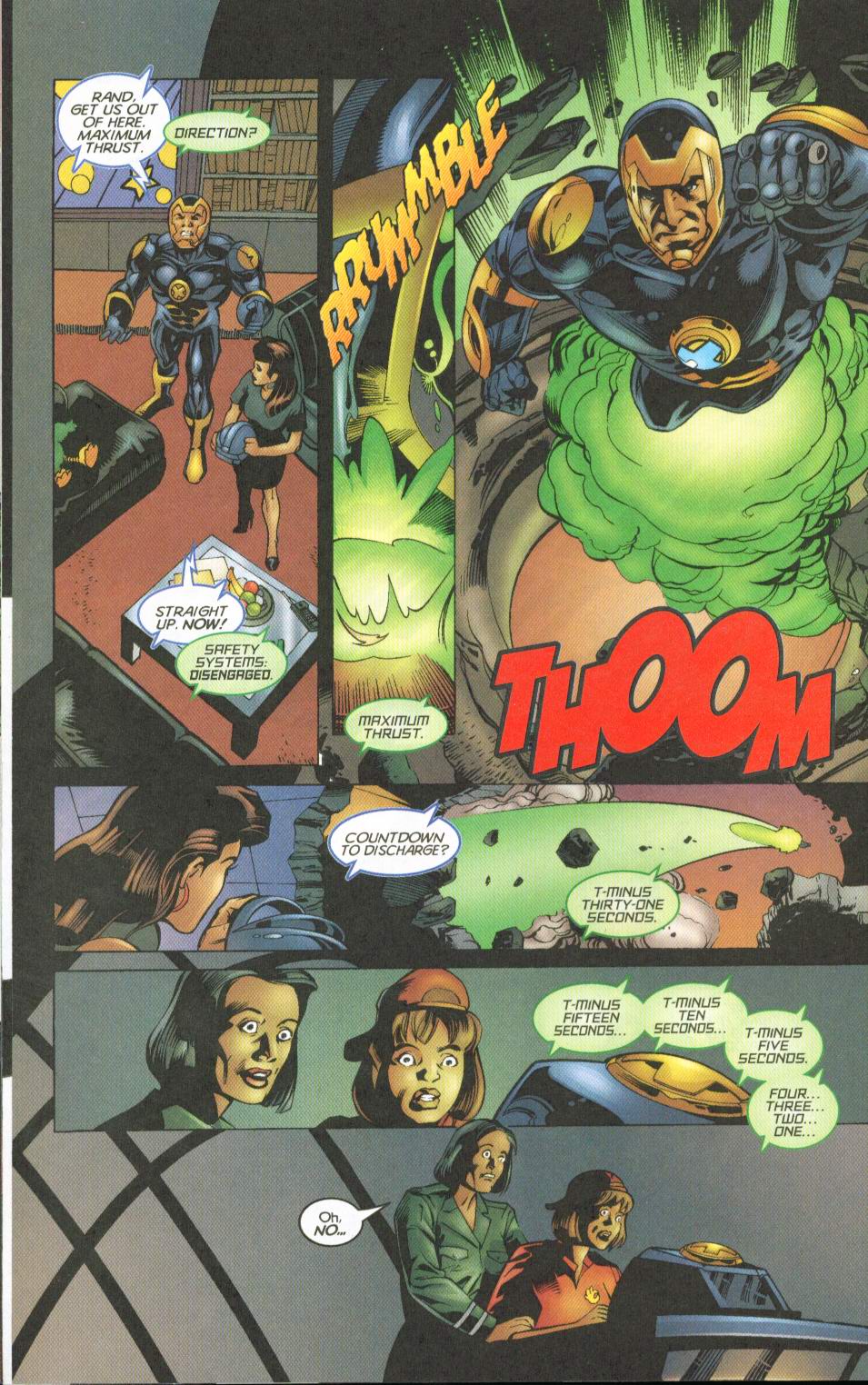Read online X-O Manowar (1996) comic -  Issue #20 - 23